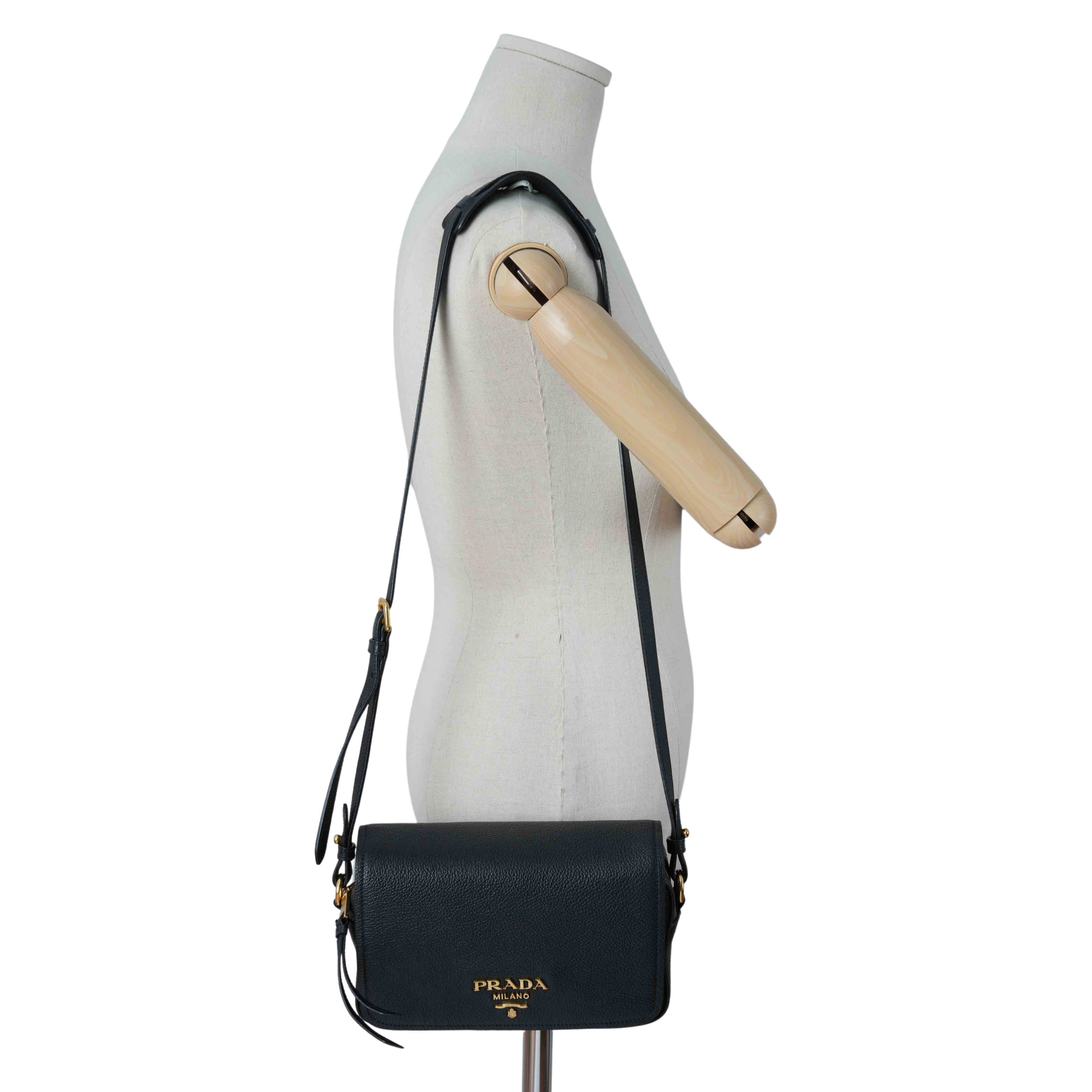 PRADA(USED)프라다 1BD163 비텔로 피닉 크로스백