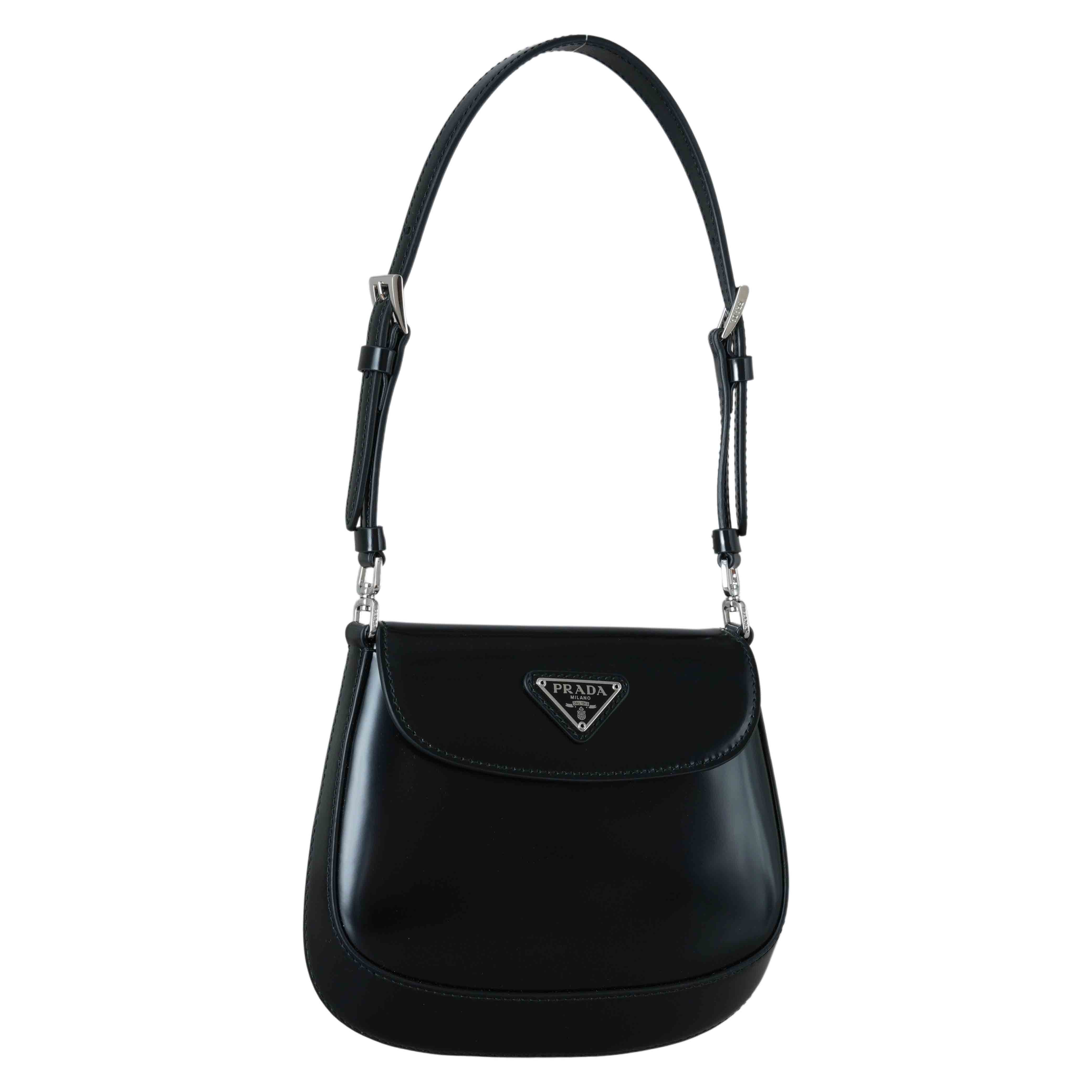 PRADA(USED)프라다 1BH188 클레오 브러시드 미니백