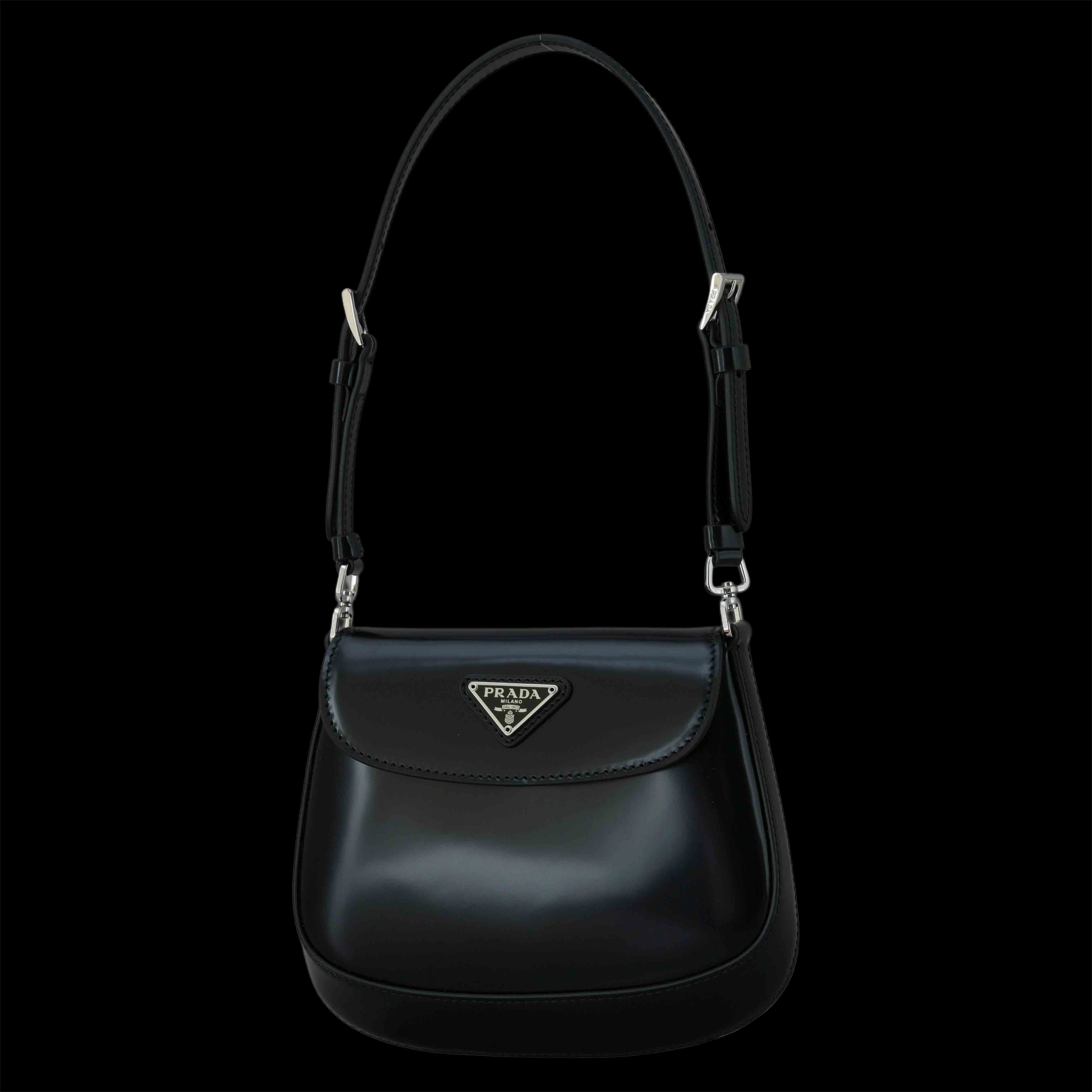 PRADA(USED)프라다 1BH188 클레오 브러시드 미니백