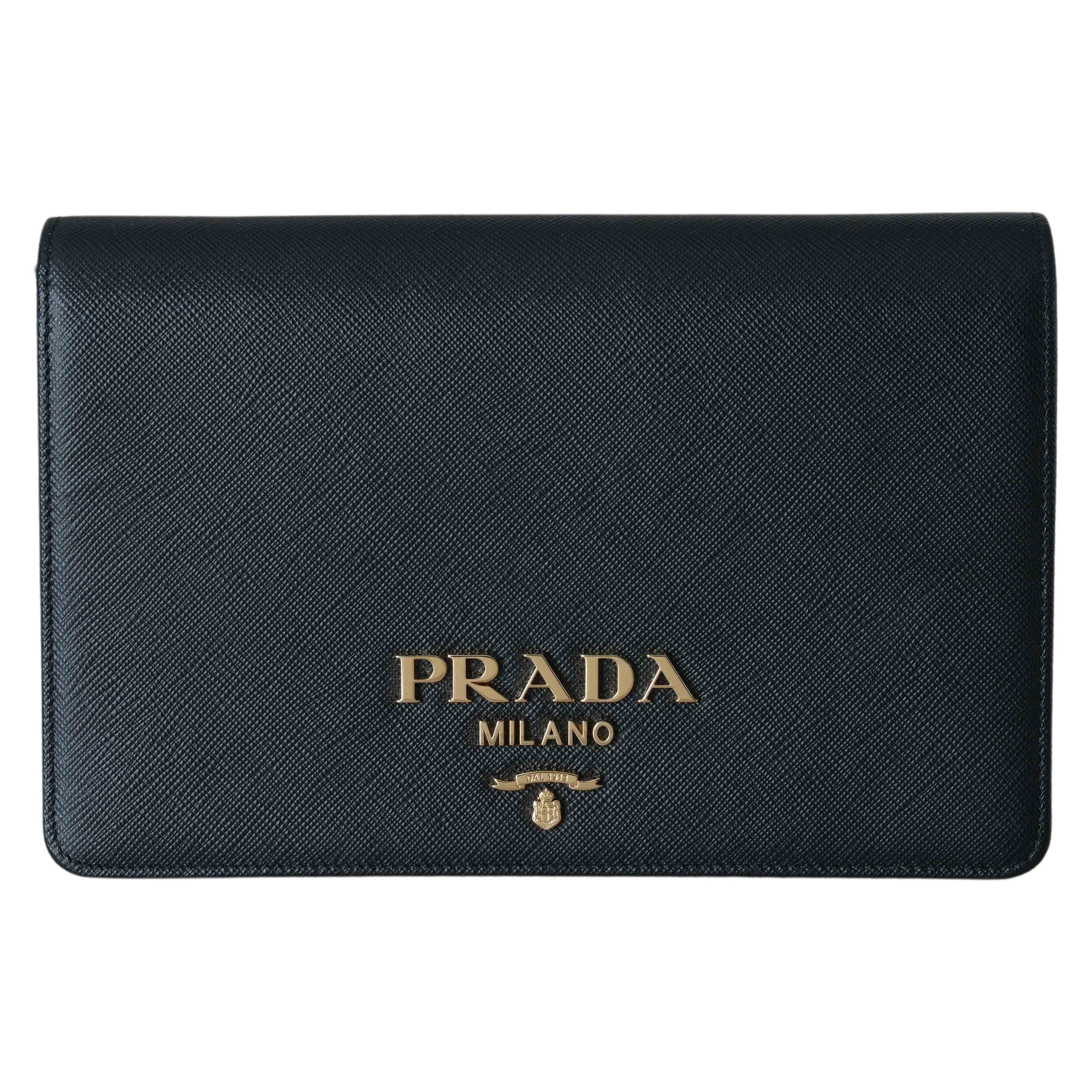 PRADA(USED)프라다 1BP018 사피아노 크로스백