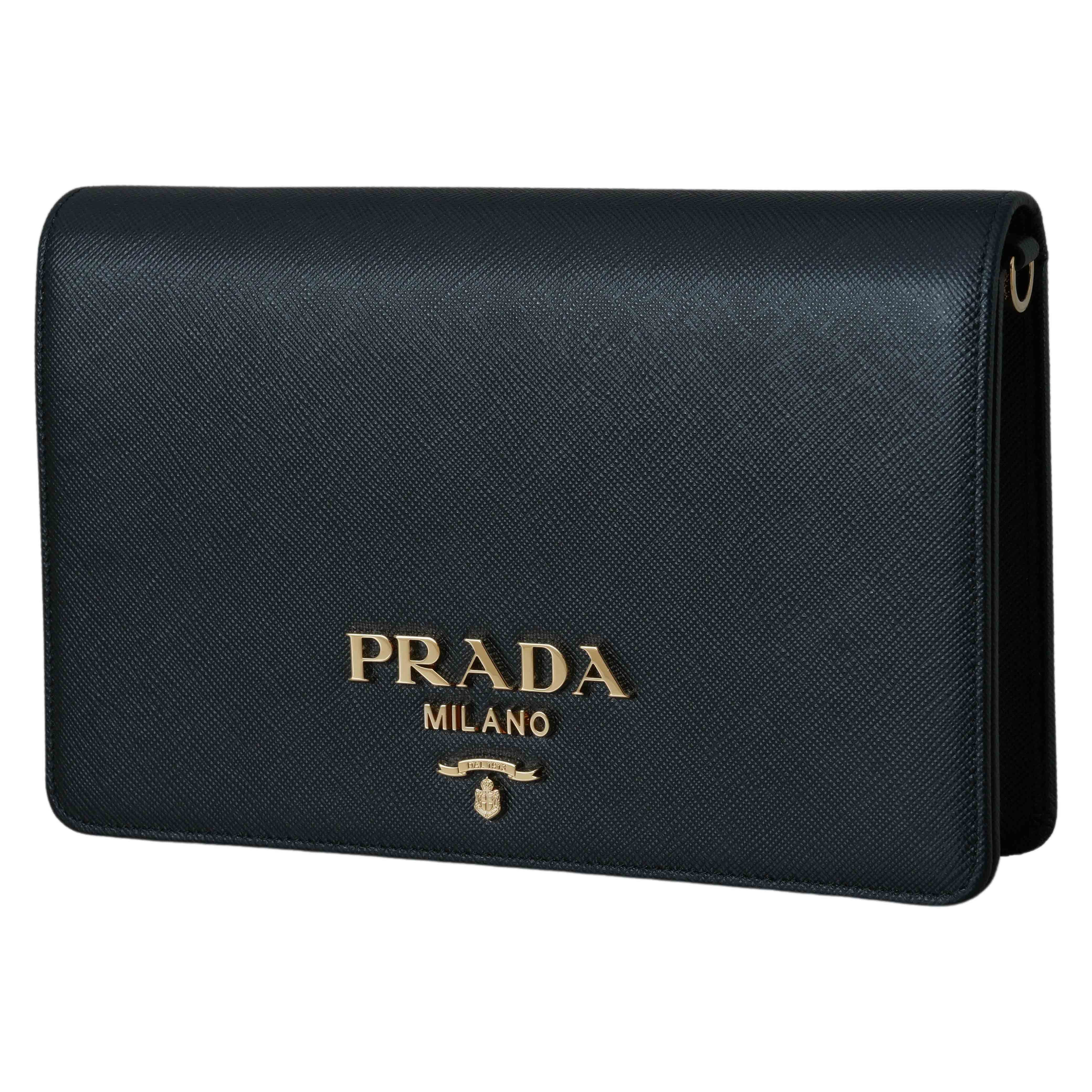 PRADA(USED)프라다 1BP018 사피아노 크로스백