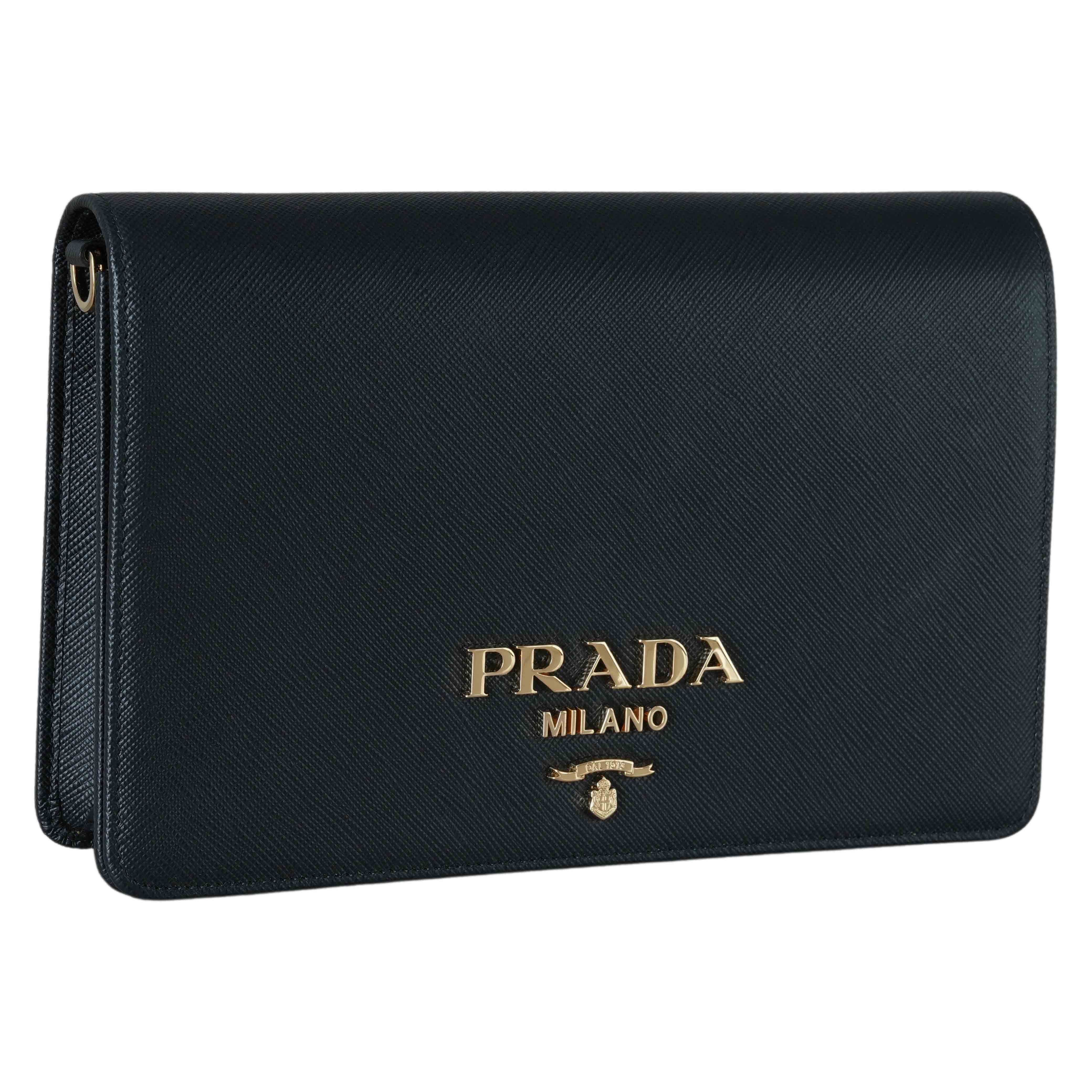 PRADA(USED)프라다 1BP018 사피아노 크로스백