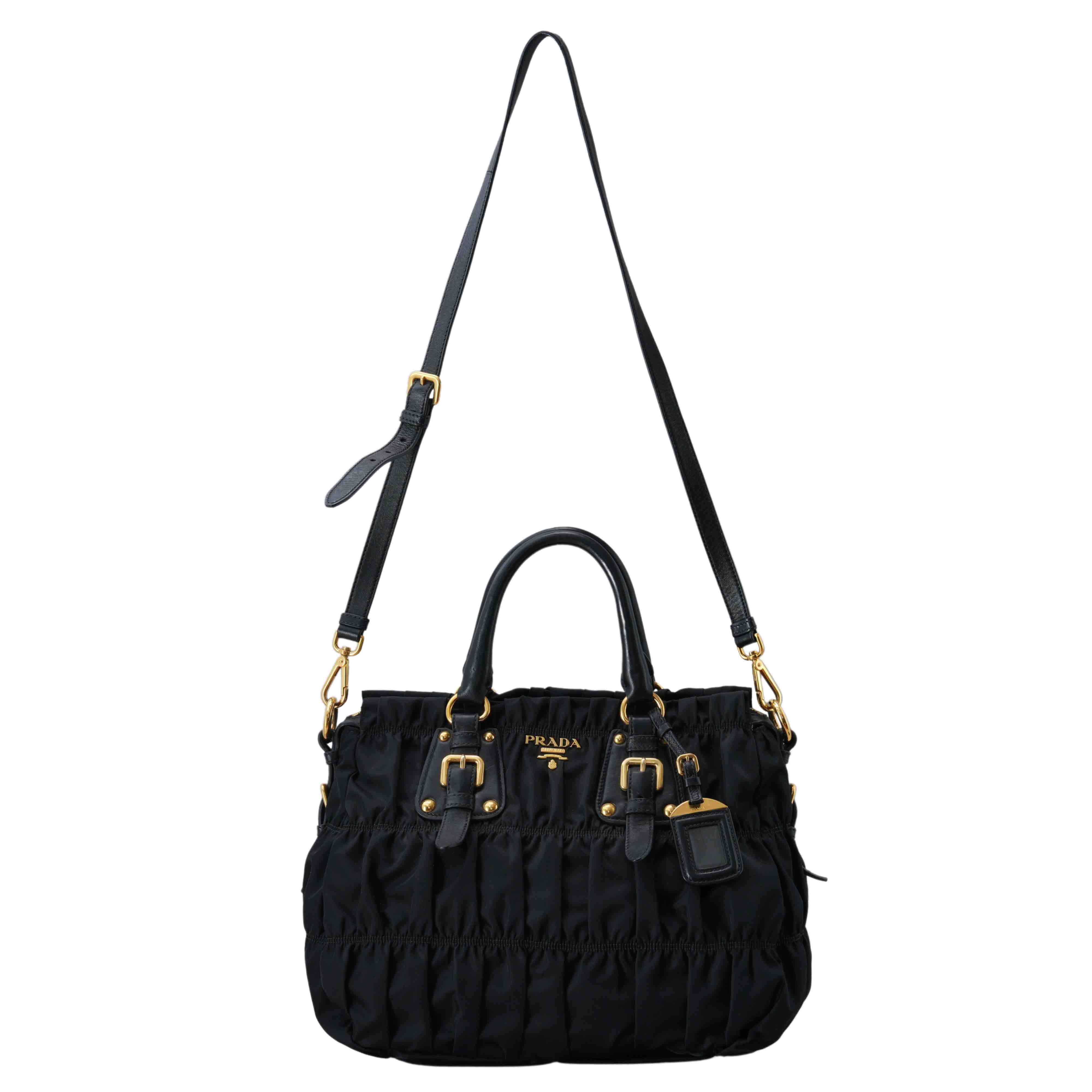 PRADA(USED)프라다 BN1336 포코노 토트 겸 숄더백