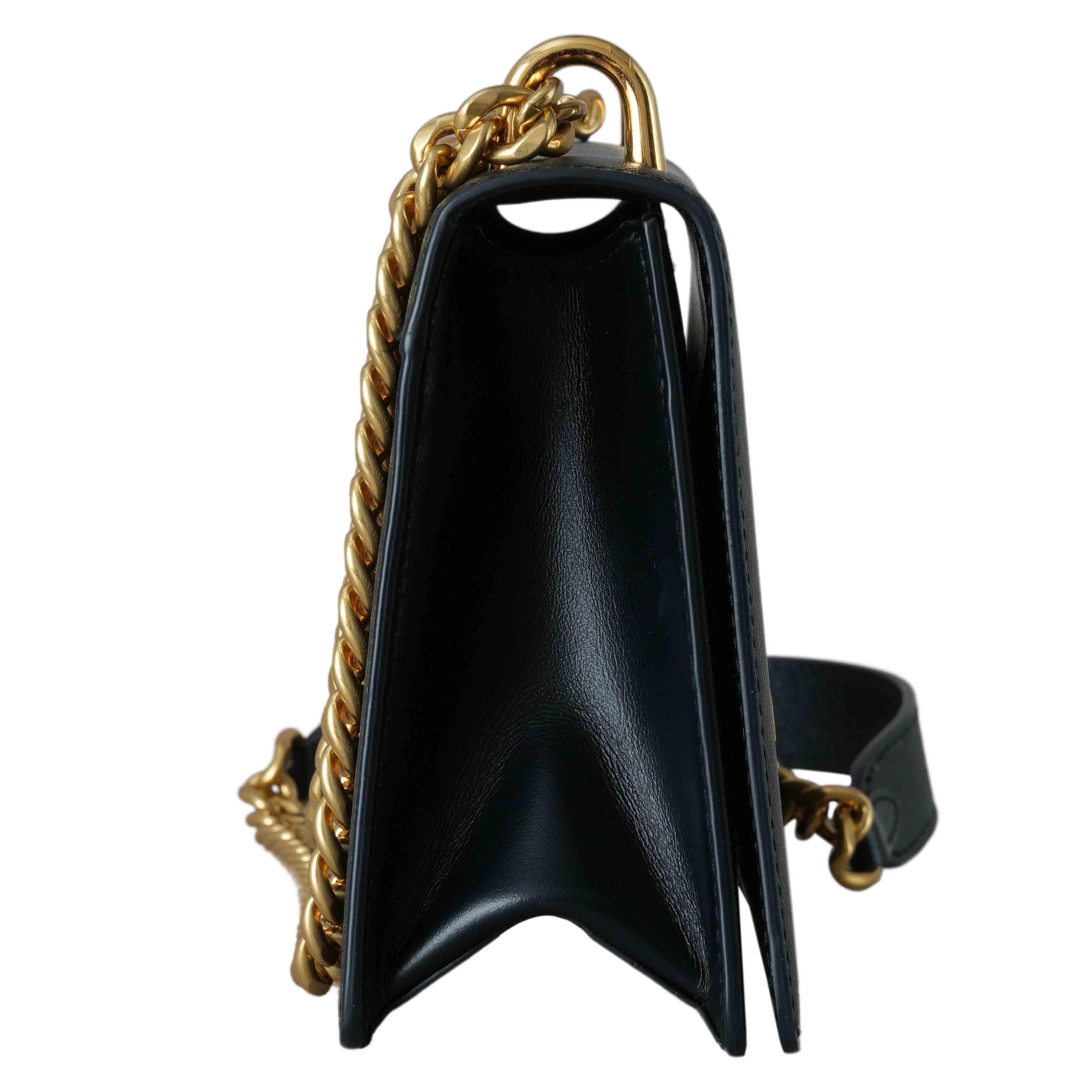 PRADA(USED)프라다 1BD133 사피아노 파티나 체인 숄더백