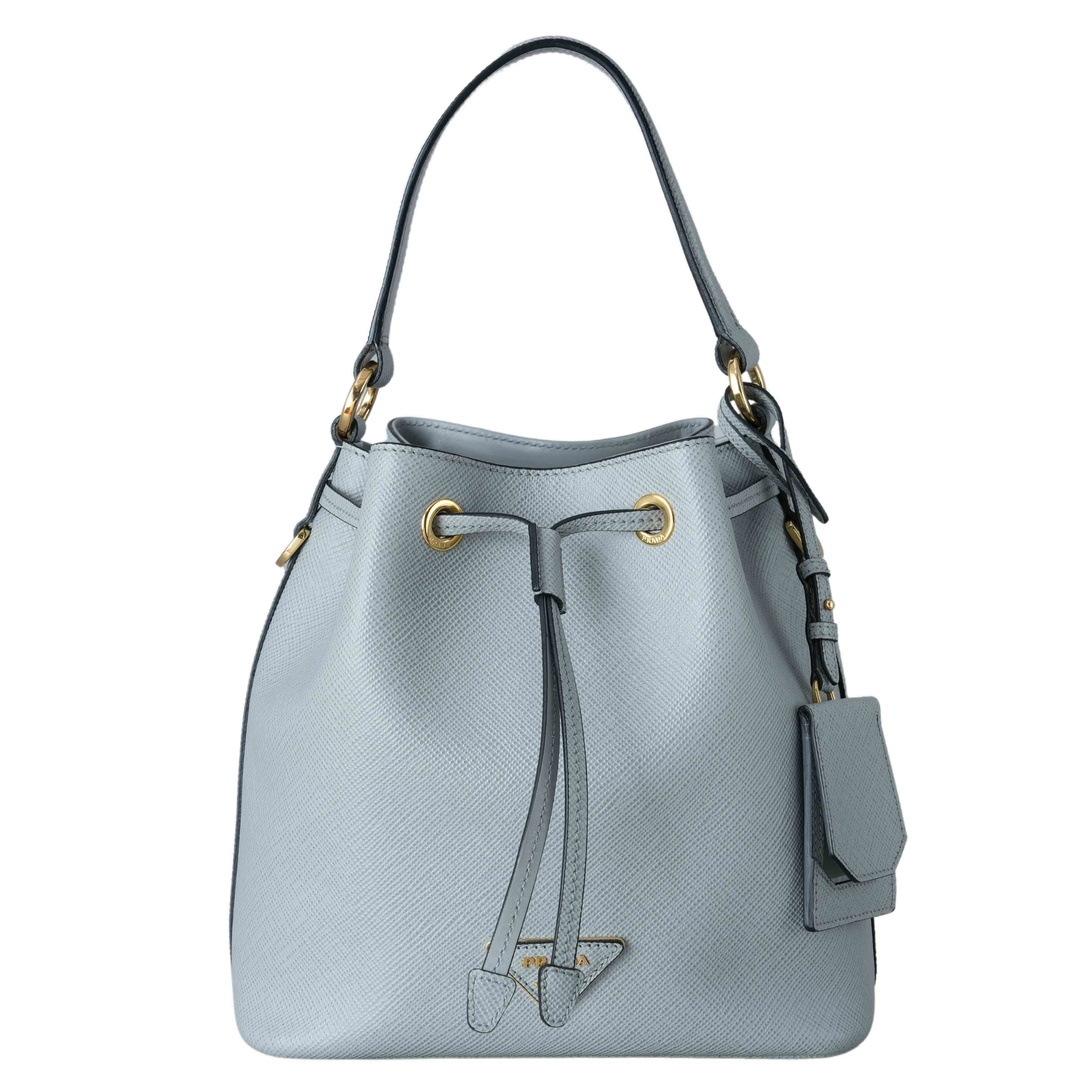 PRADA(USED)프라다 1BE032 사피아노 버킷백