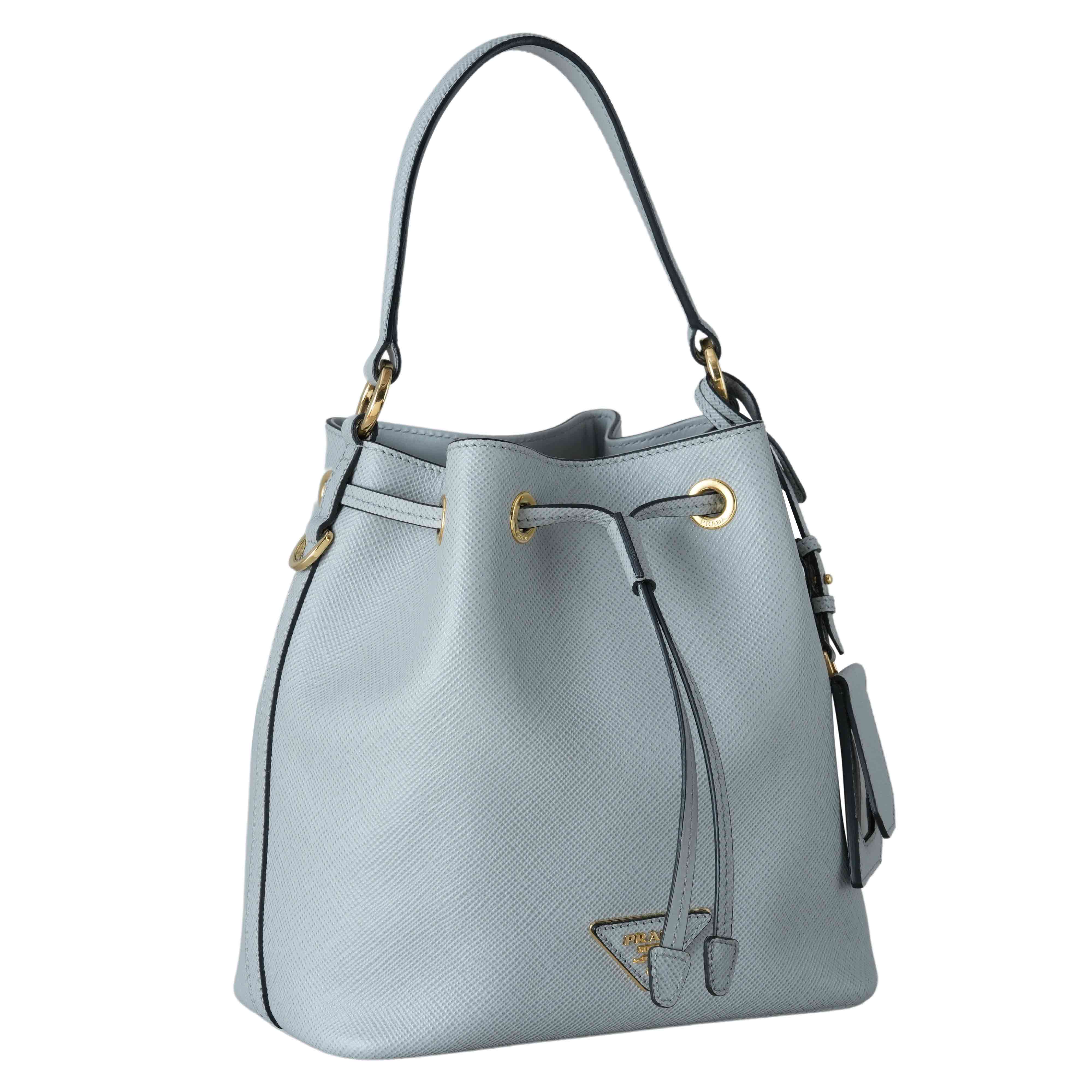 PRADA(USED)프라다 1BE032 사피아노 버킷백