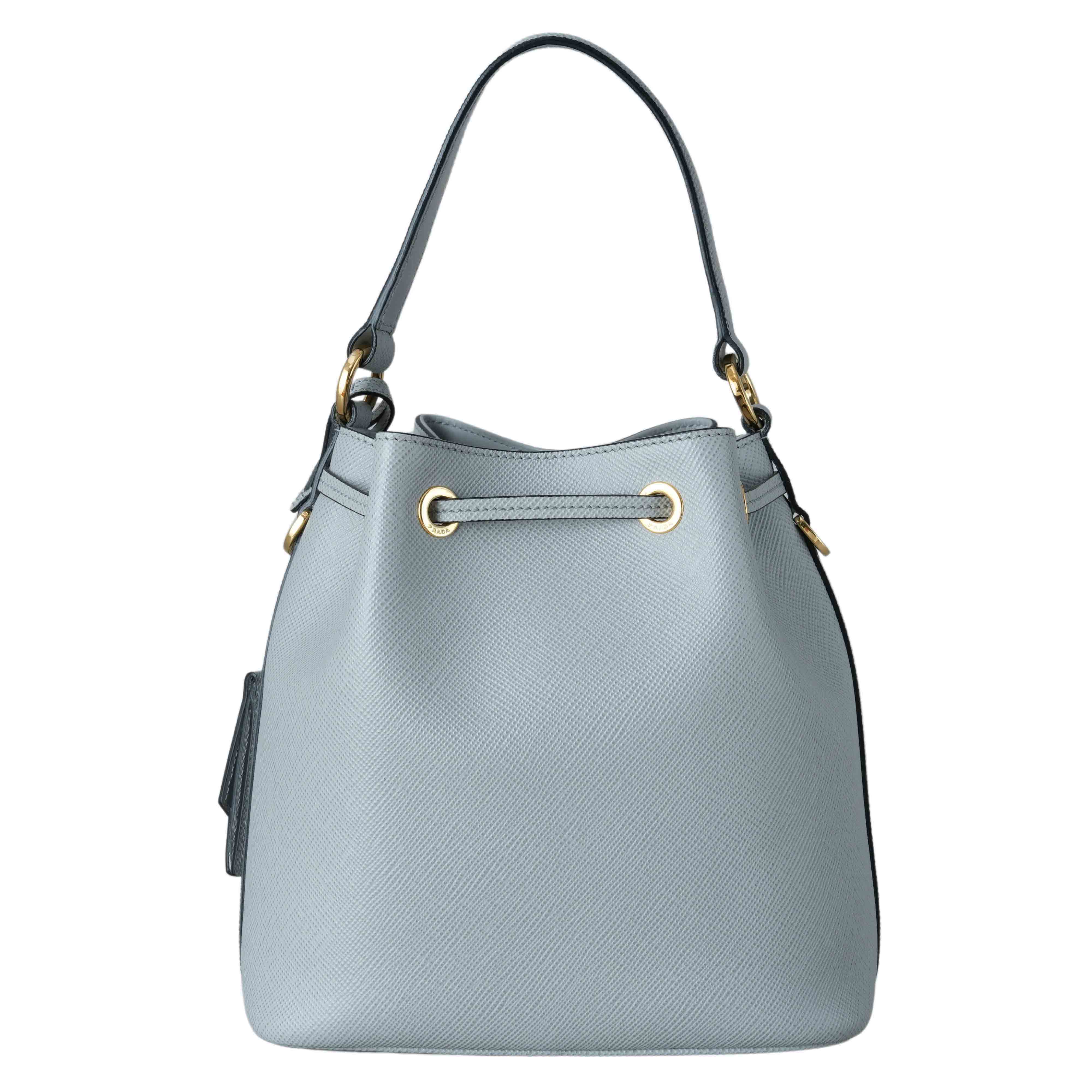 PRADA(USED)프라다 1BE032 사피아노 버킷백