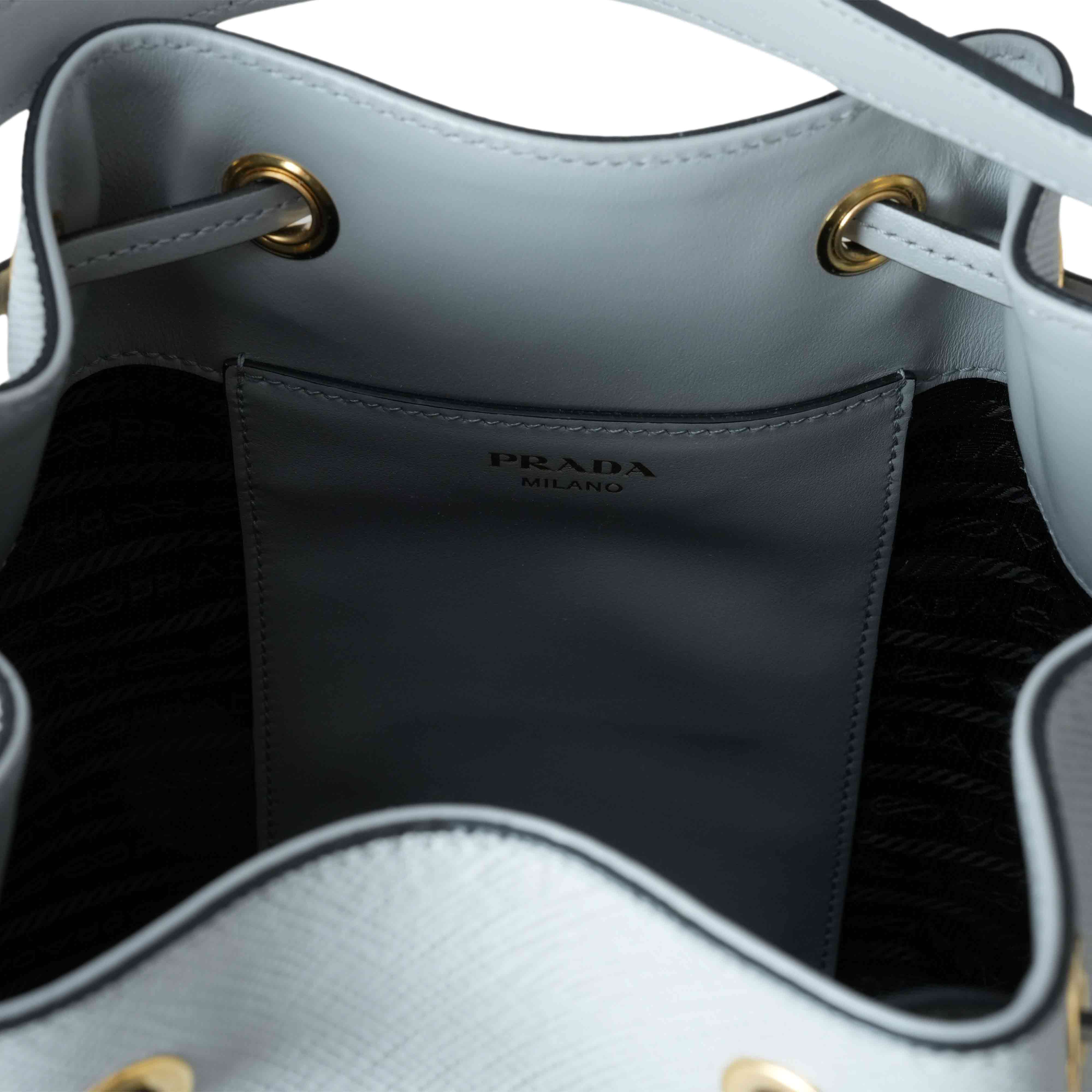 PRADA(USED)프라다 1BE032 사피아노 버킷백