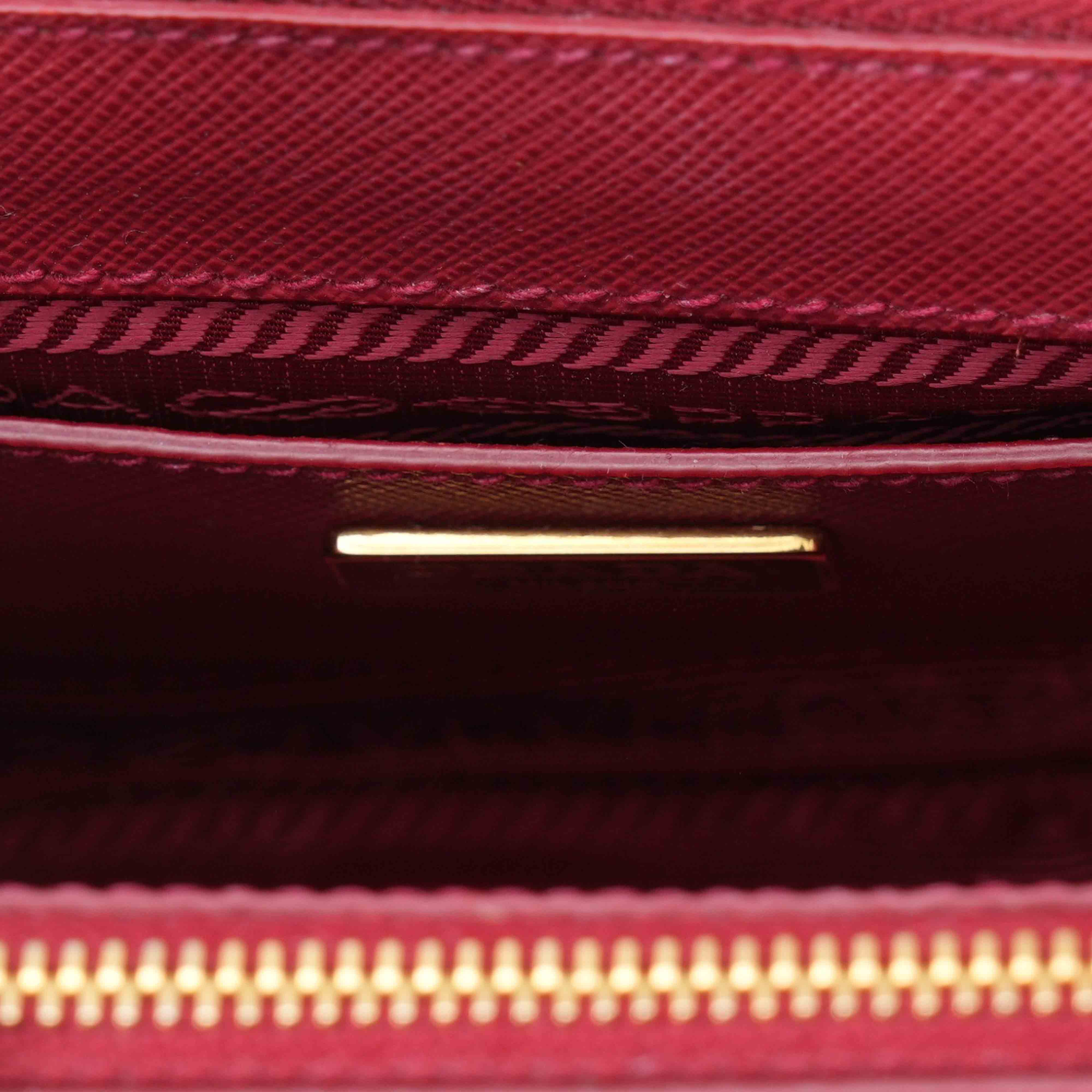 PRADA(USED)프라다 1BA196 사피아노 토트 겸 숄더백