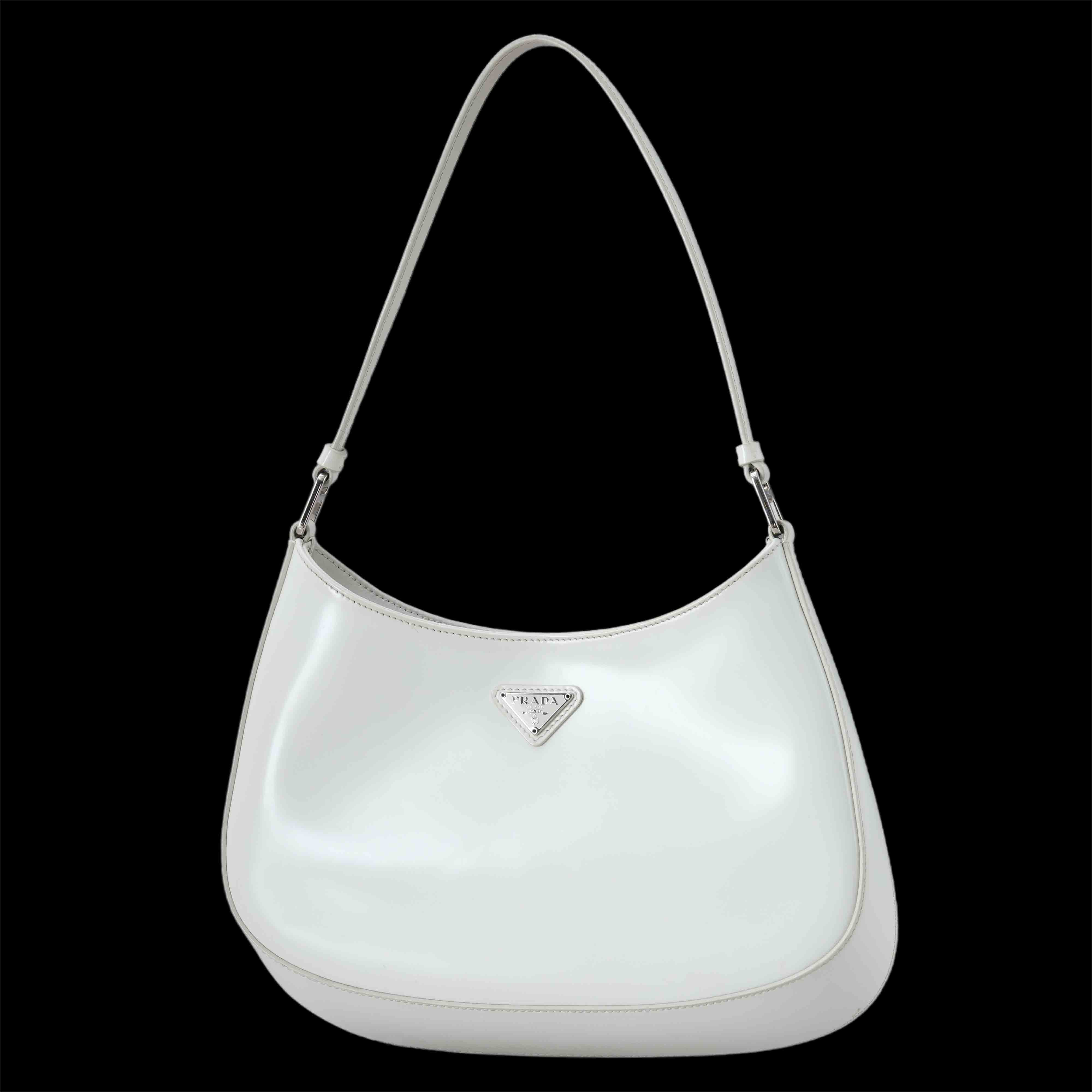 PRADA(USED)프라다 클레오 브러시드 숄더백