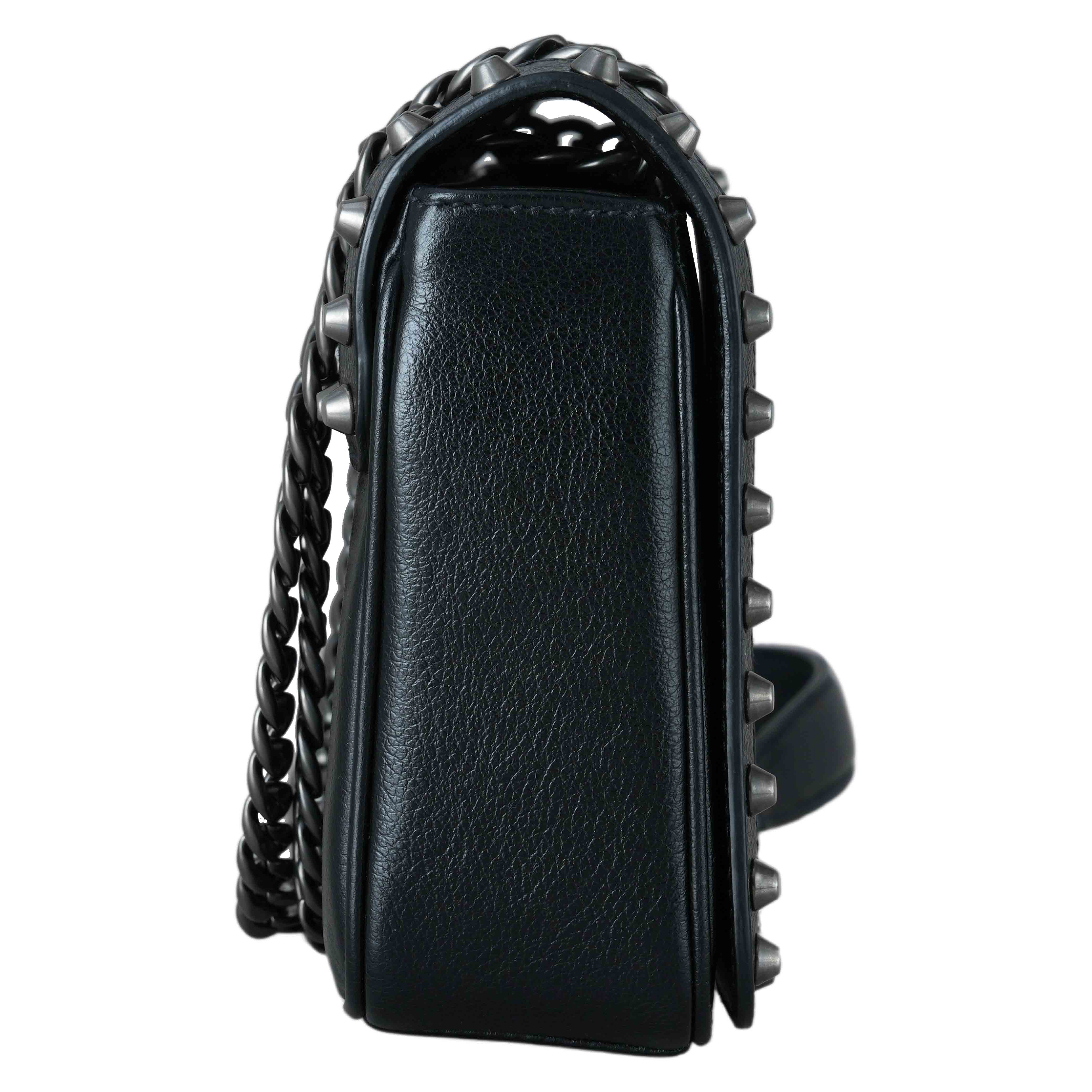 PRADA(USED)프라다 1BD147 스터드 플랩 숄더백