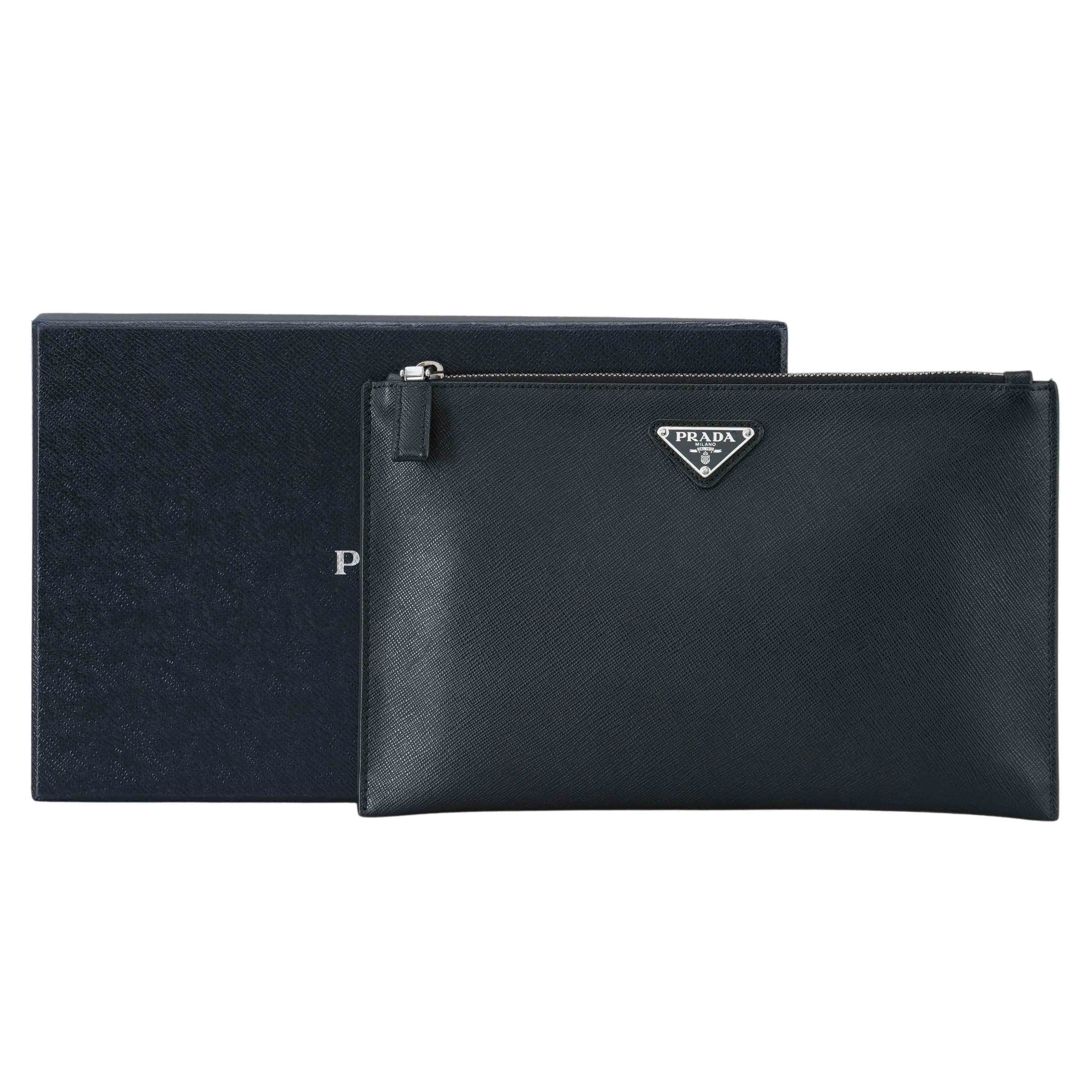 PRADA(USED)프라다 2NG005 사피아노 클러치