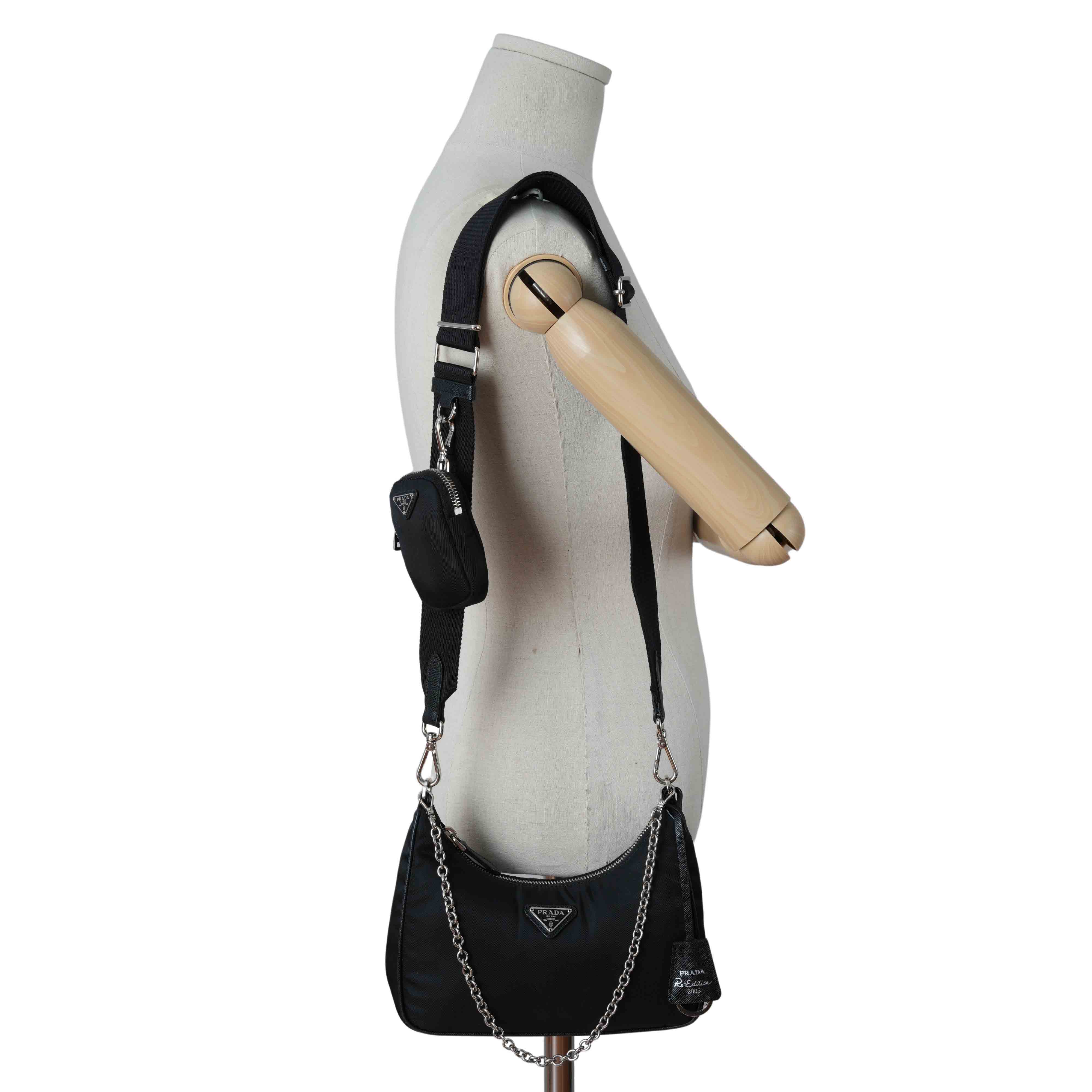 PRADA(USED)프라다 1BH204 테수토 호보백