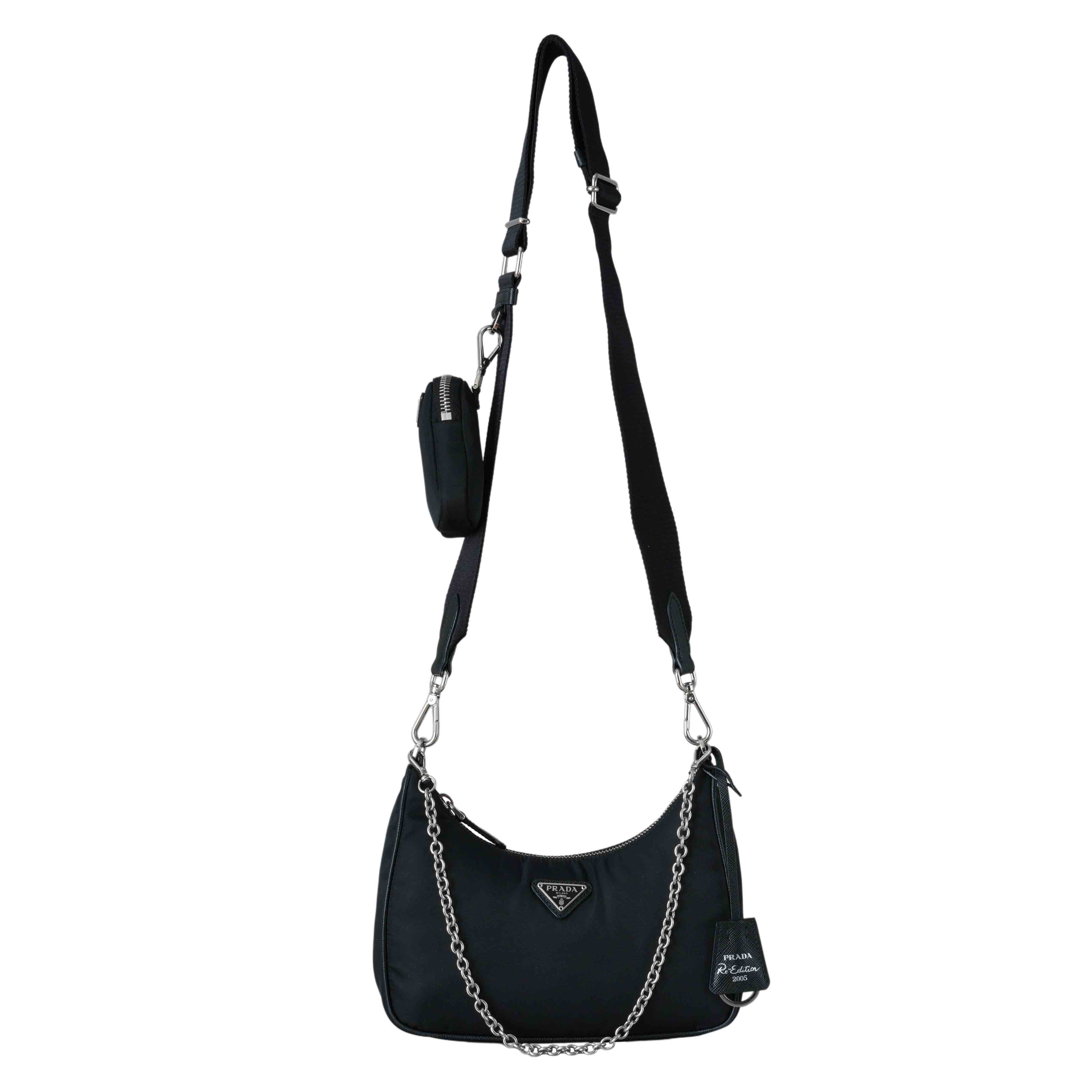 PRADA(USED)프라다 1BH204 테수토 호보백