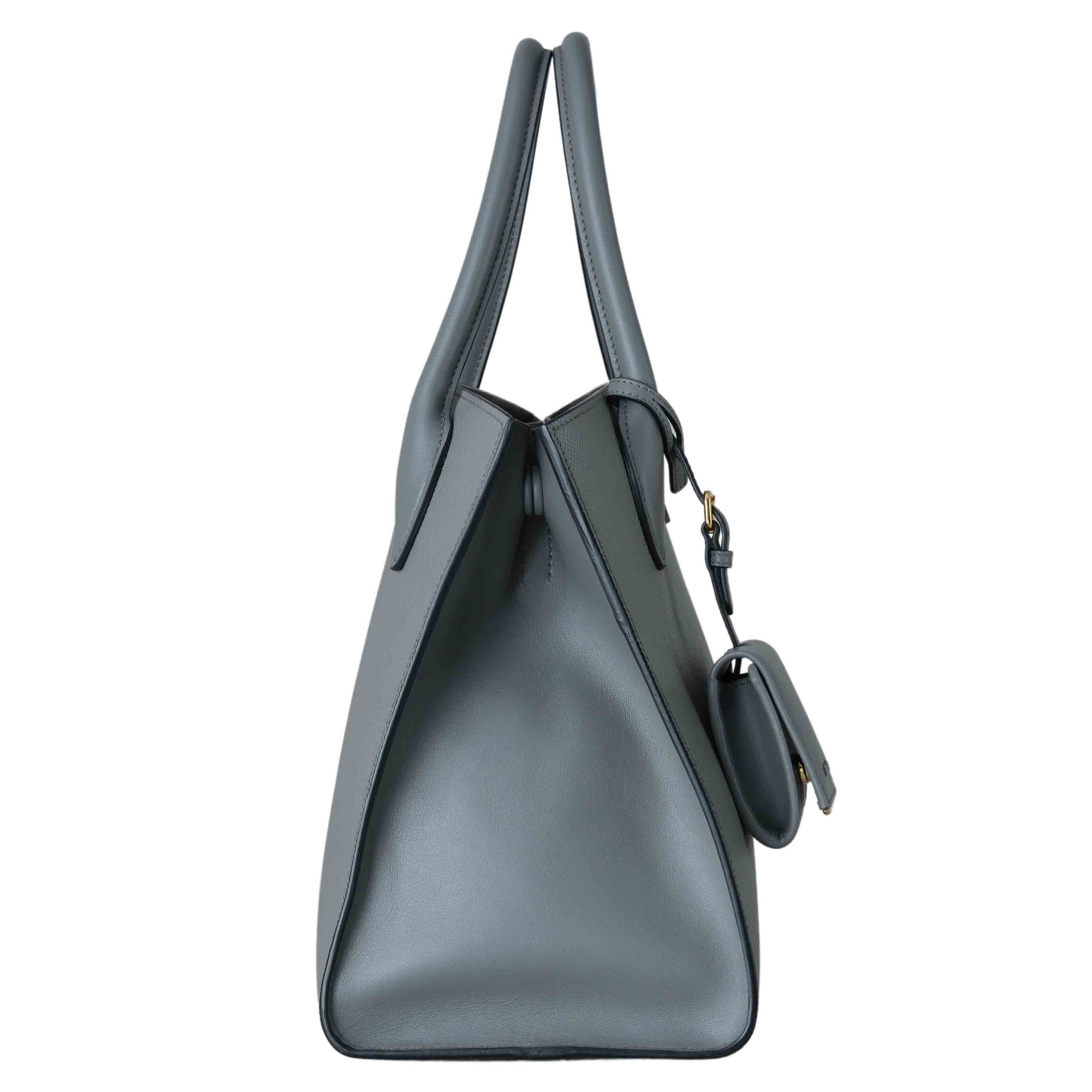 PRADA(USED)프라다 1BA155 사피아노 모노크롬 토트백