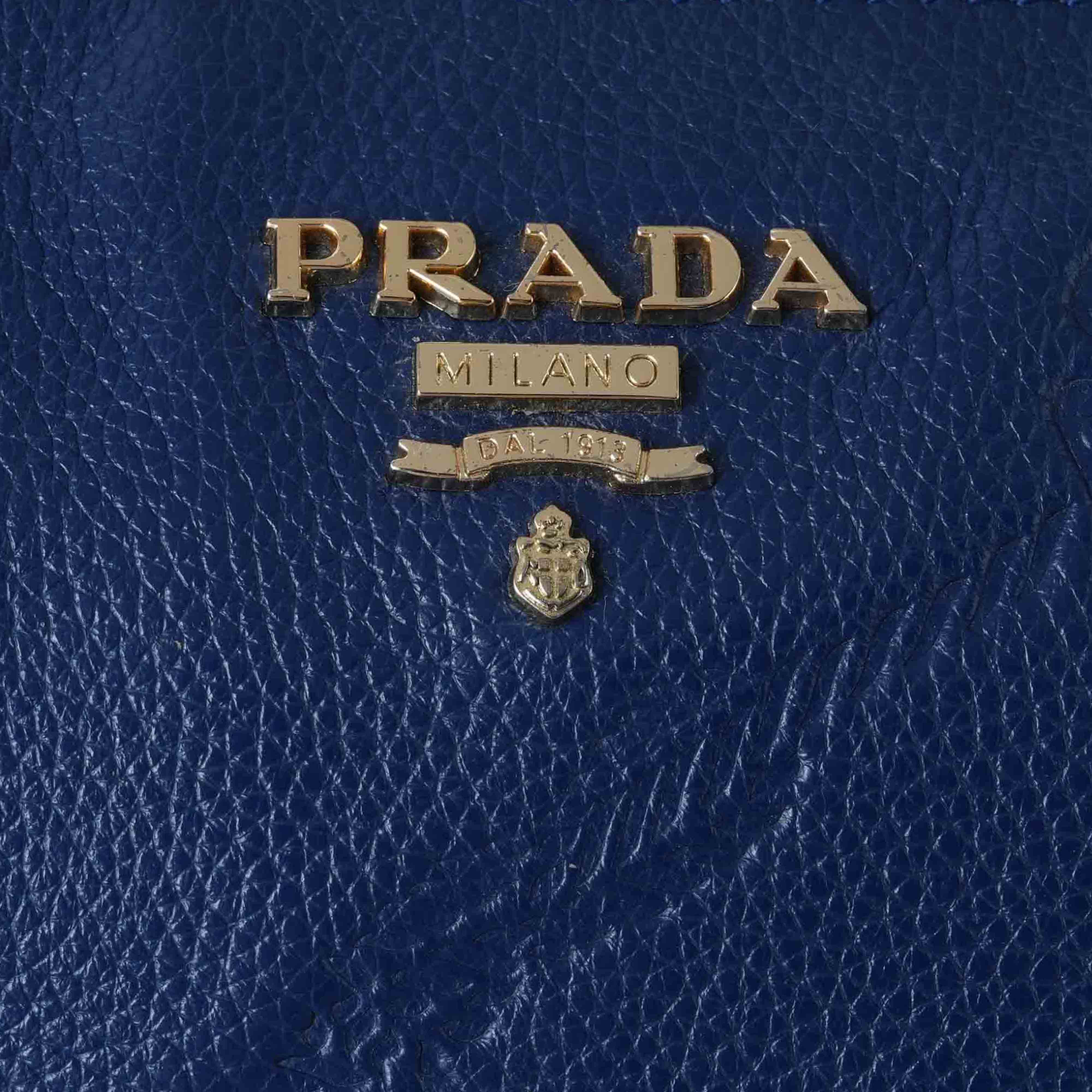 PRADA(USED)프라다 레더 파우치