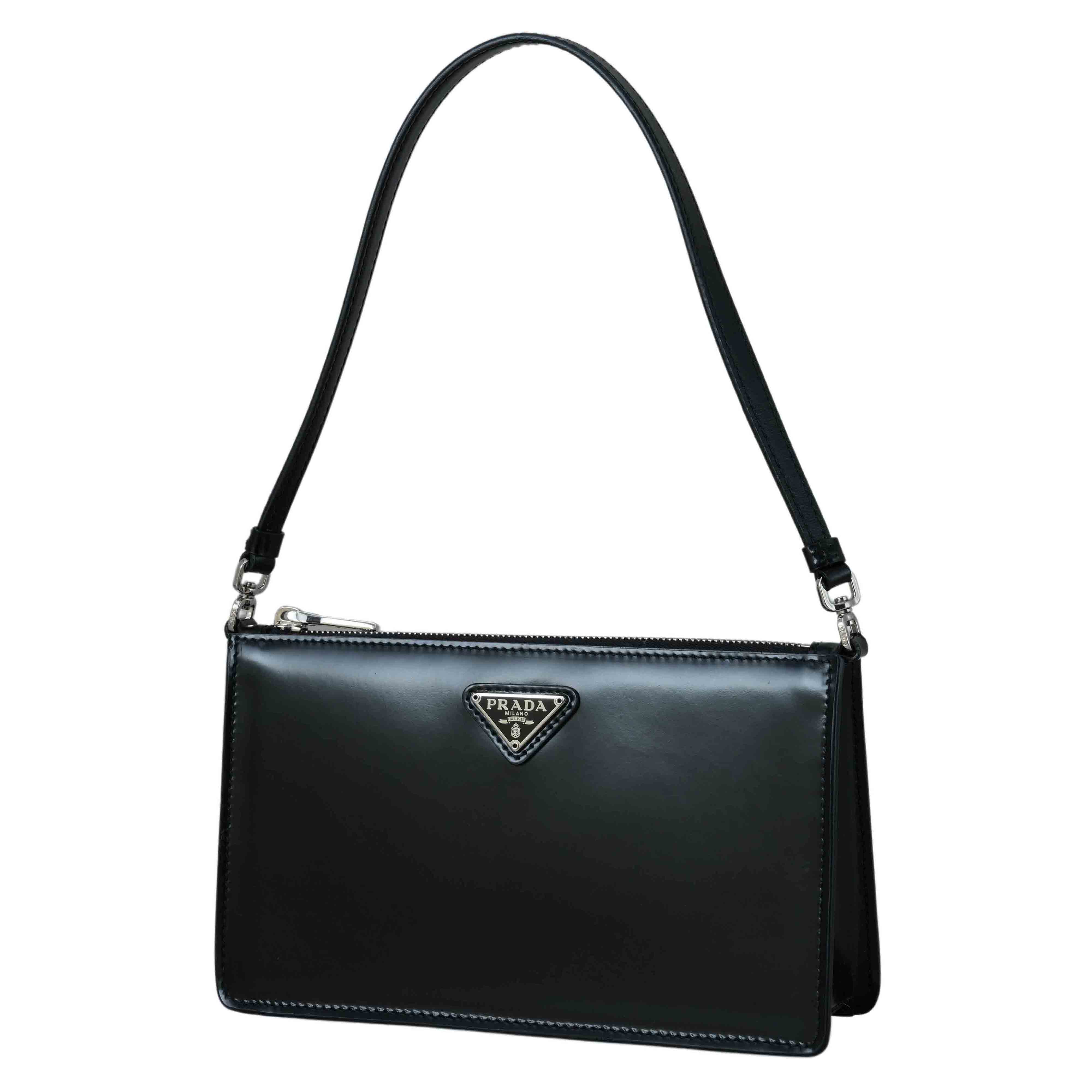 PRADA(USED)프라다 1BC155 브러쉬드 미니 숄더백
