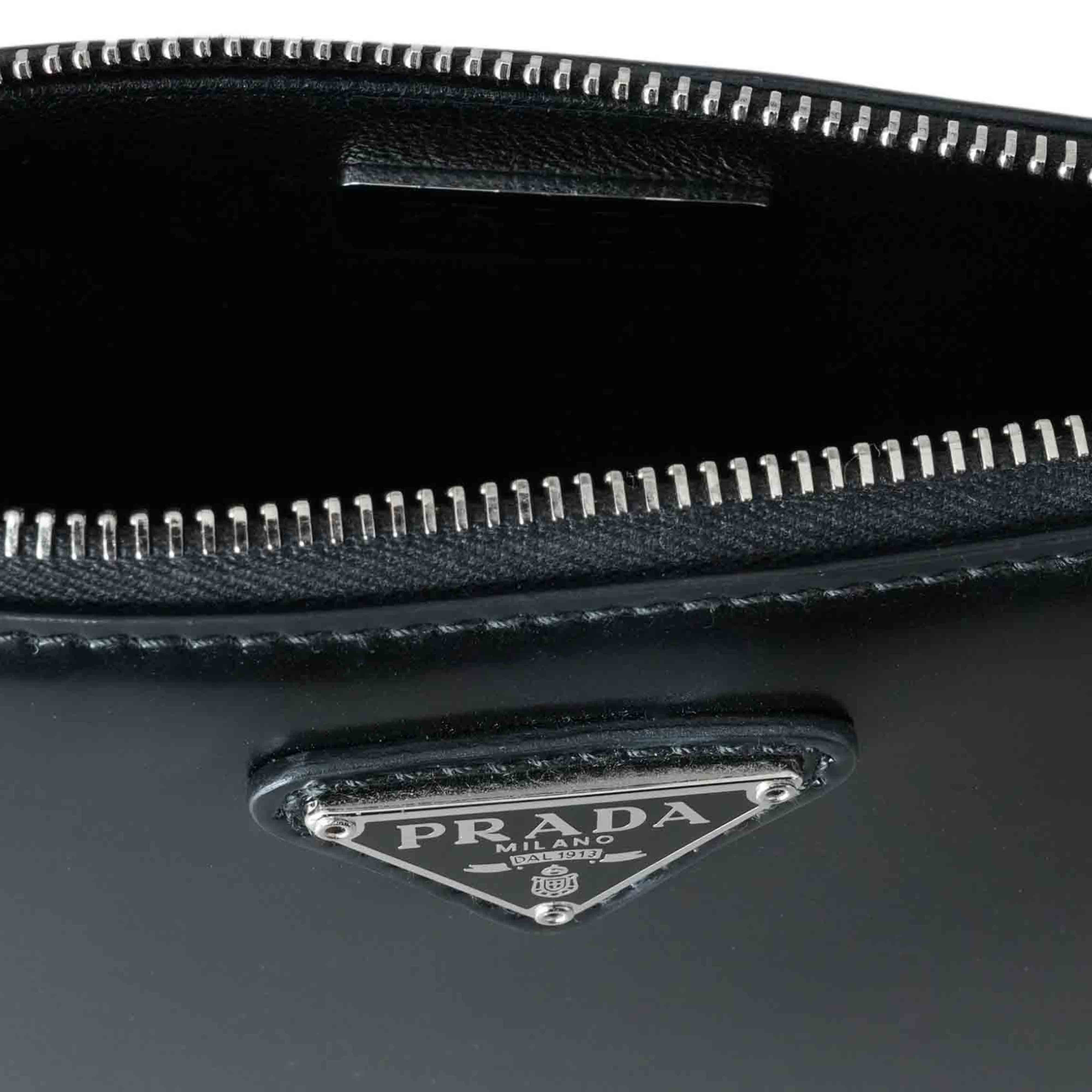 PRADA(USED)프라다 1BC155 브러쉬드 미니 숄더백