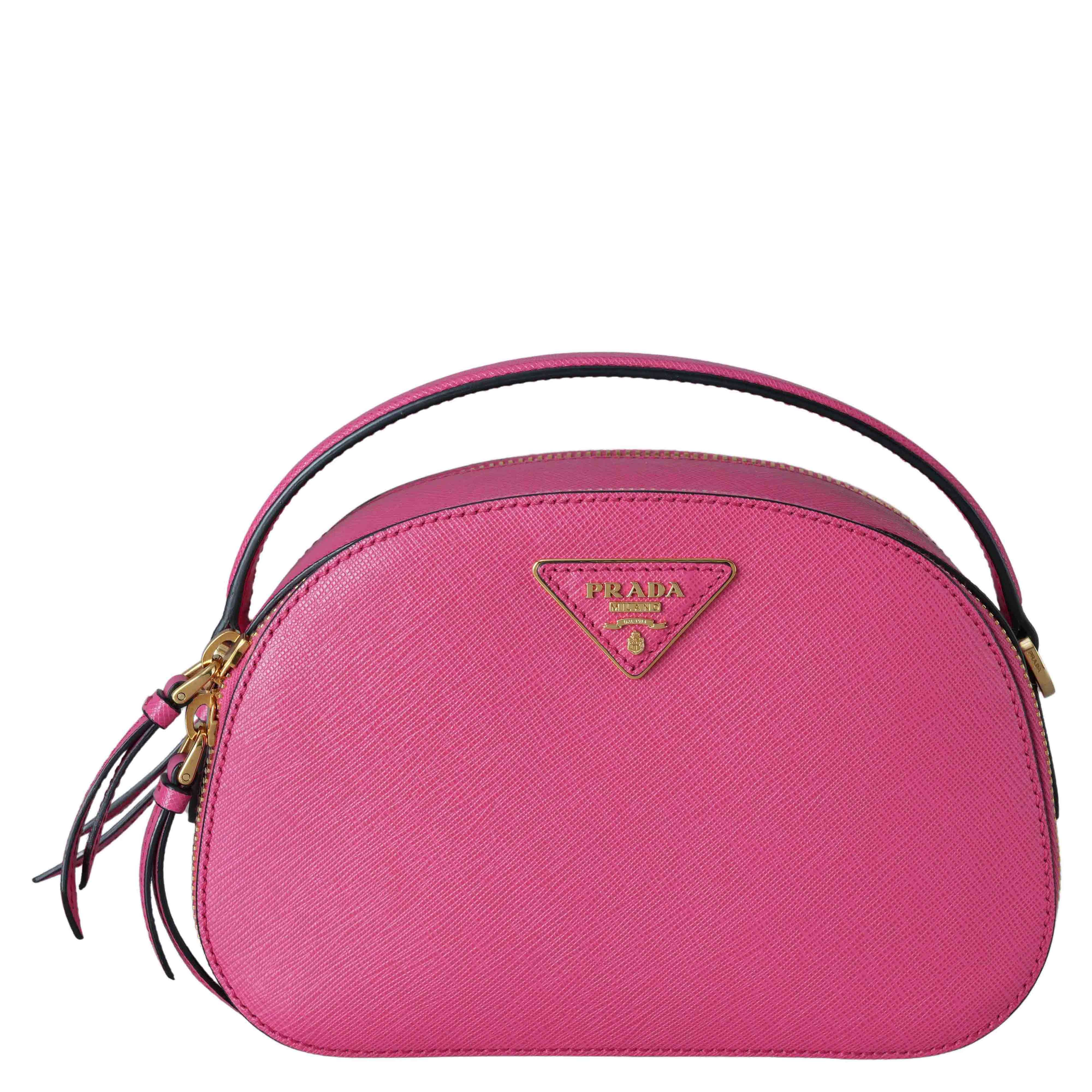 PRADA(USED)프라다 1BH123 사피아노 오데뜨 숄더백