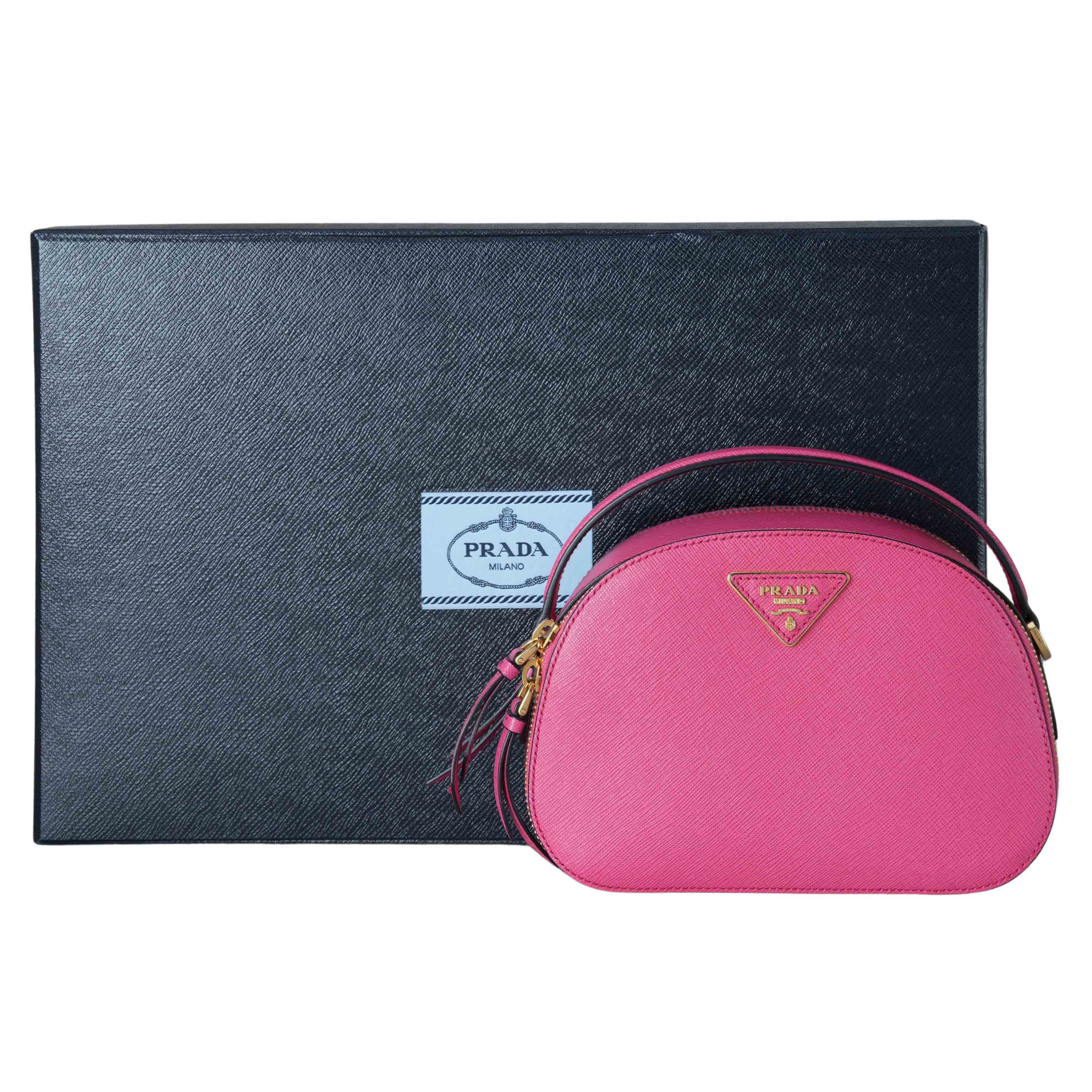 PRADA(USED)프라다 1BH123 사피아노 오데뜨 숄더백