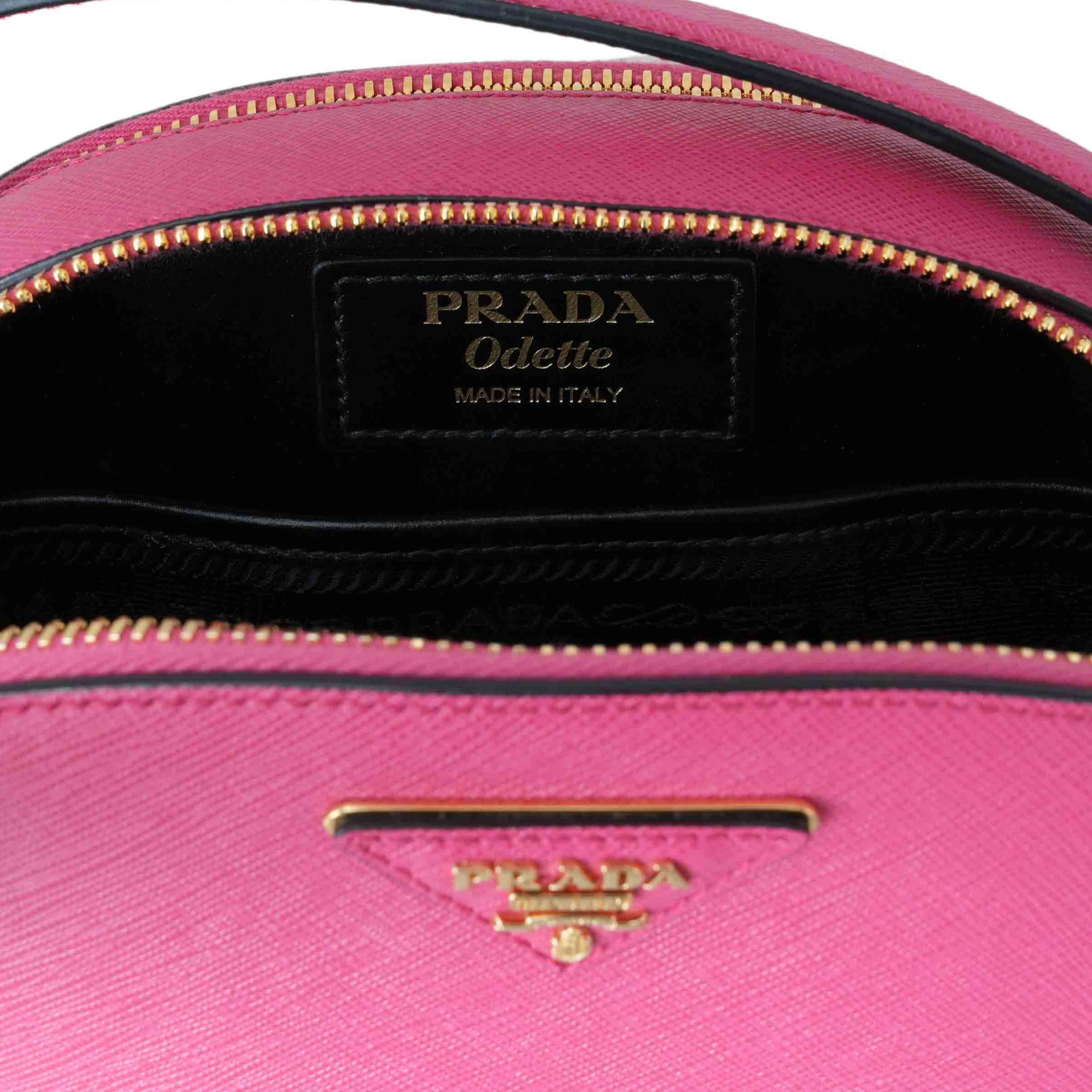 PRADA(USED)프라다 1BH123 사피아노 오데뜨 숄더백