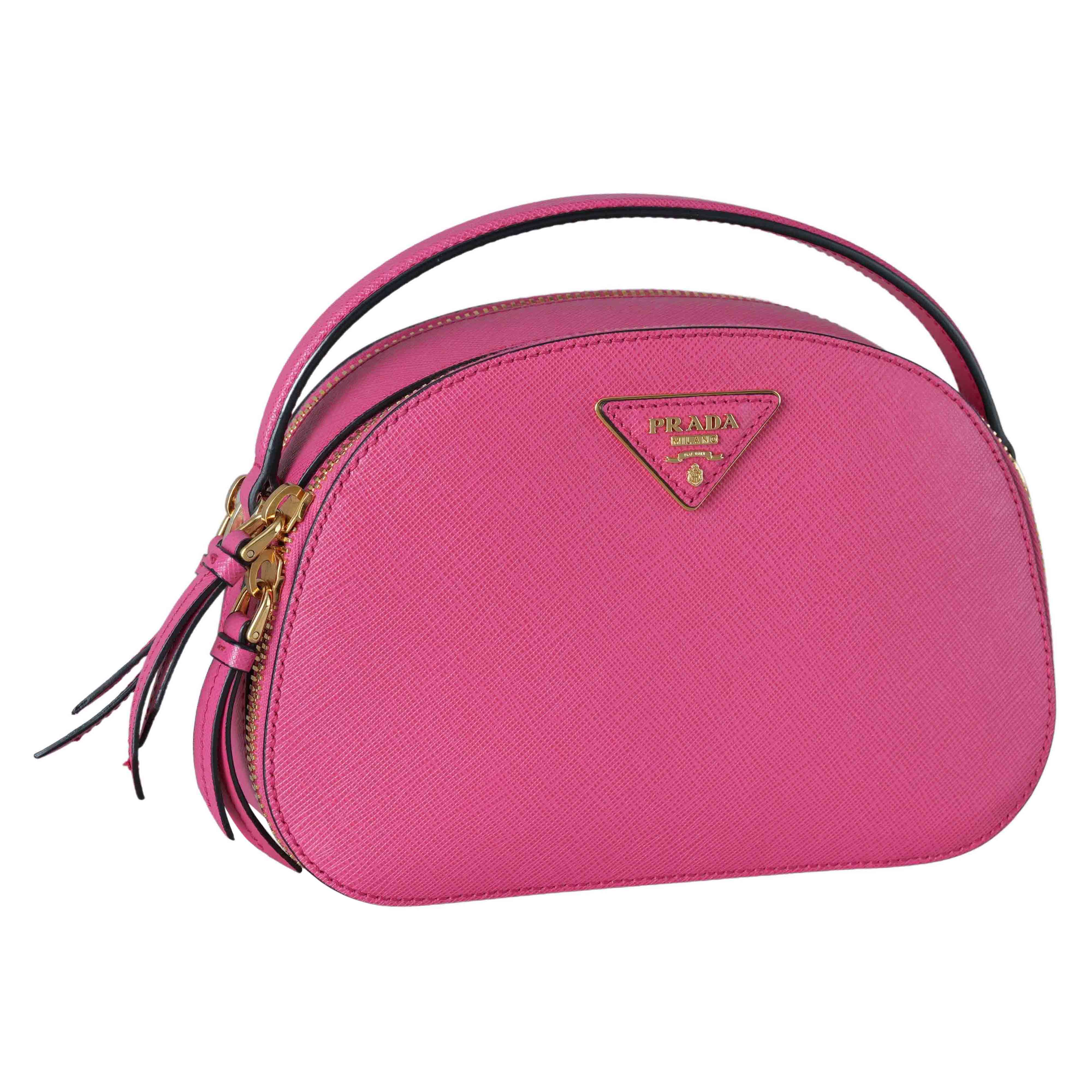 PRADA(USED)프라다 1BH123 사피아노 오데뜨 숄더백