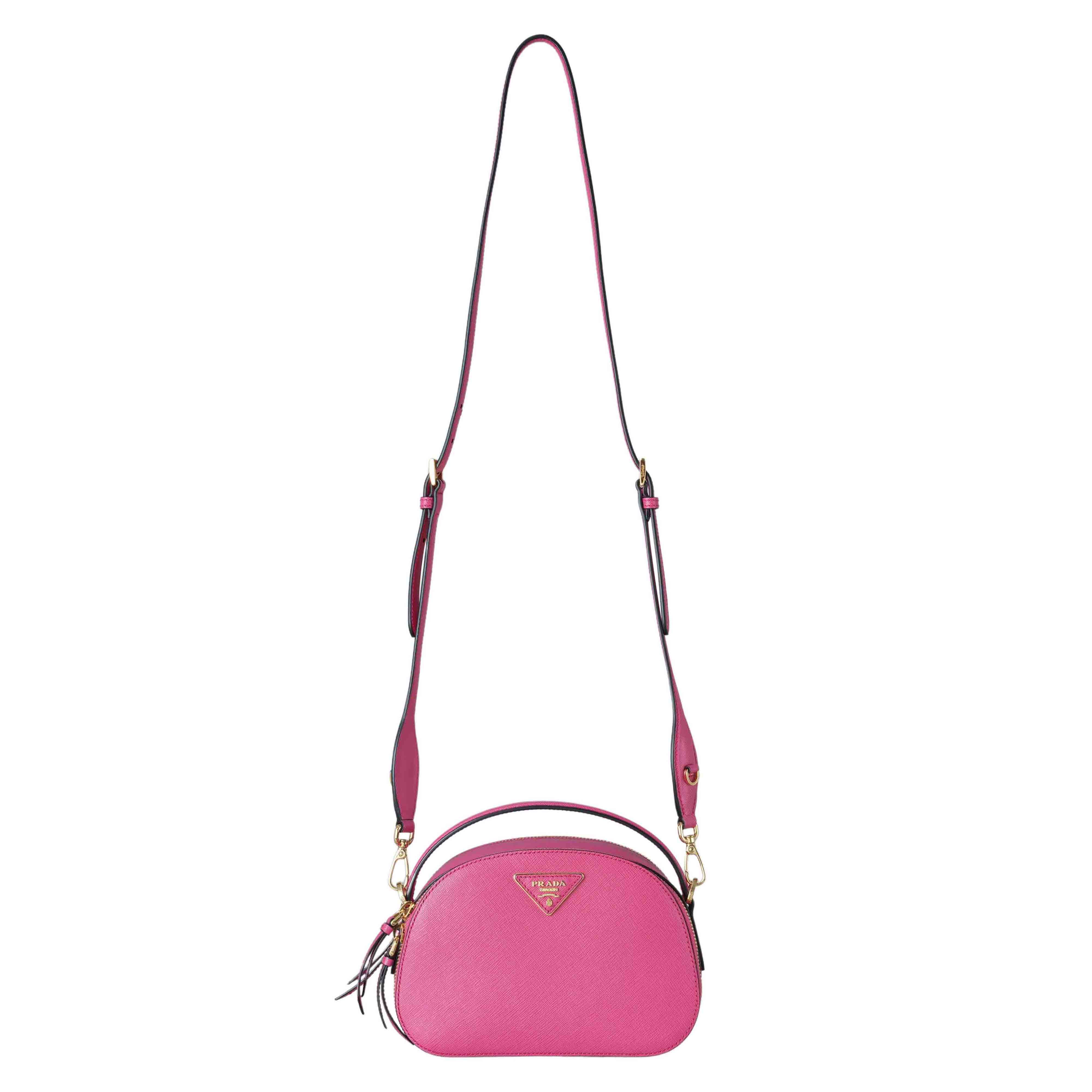 PRADA(USED)프라다 1BH123 사피아노 오데뜨 숄더백