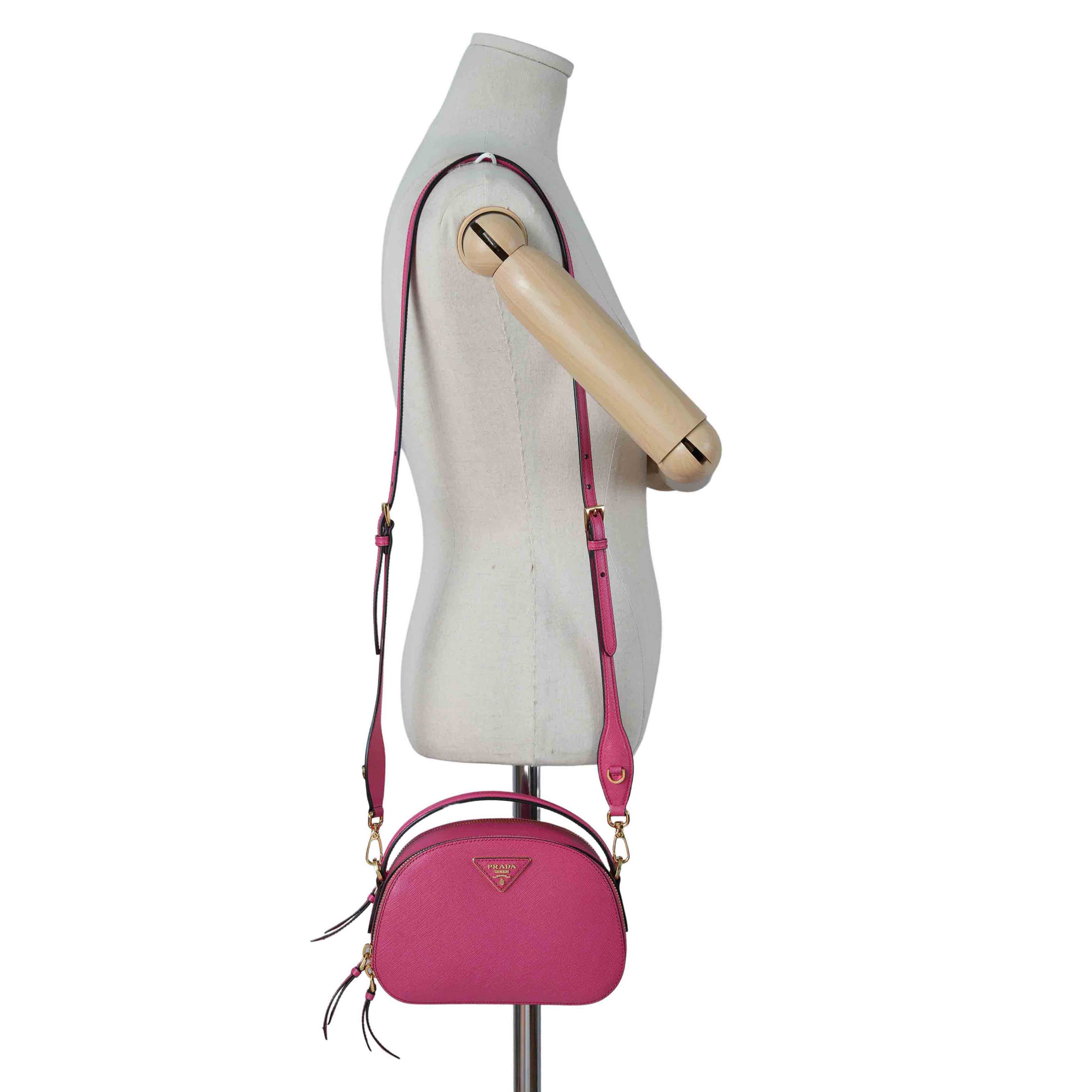 PRADA(USED)프라다 1BH123 사피아노 오데뜨 숄더백