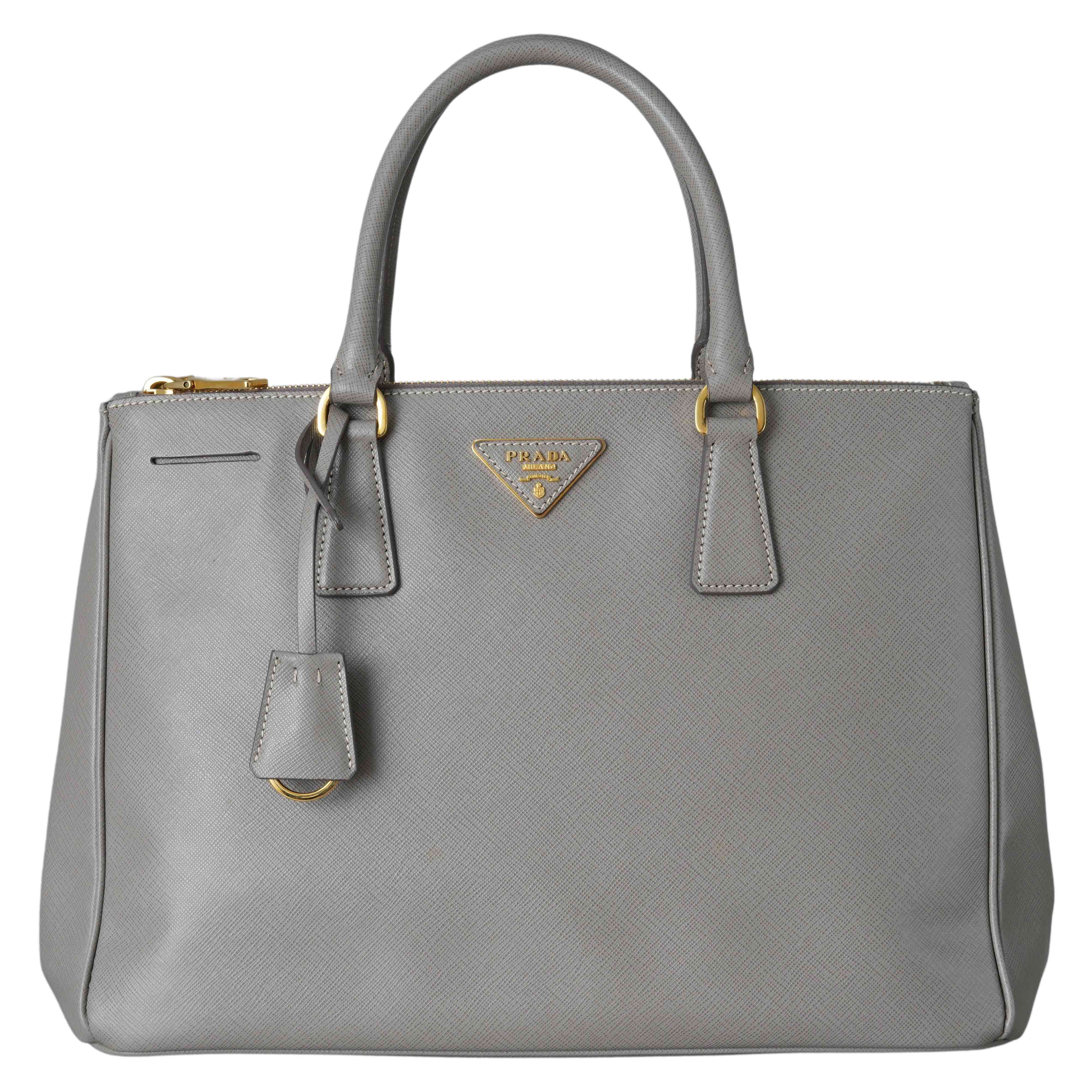 PRADA(USED)프라다 BN2274 사피아노 럭스 토트 겸 숄더백