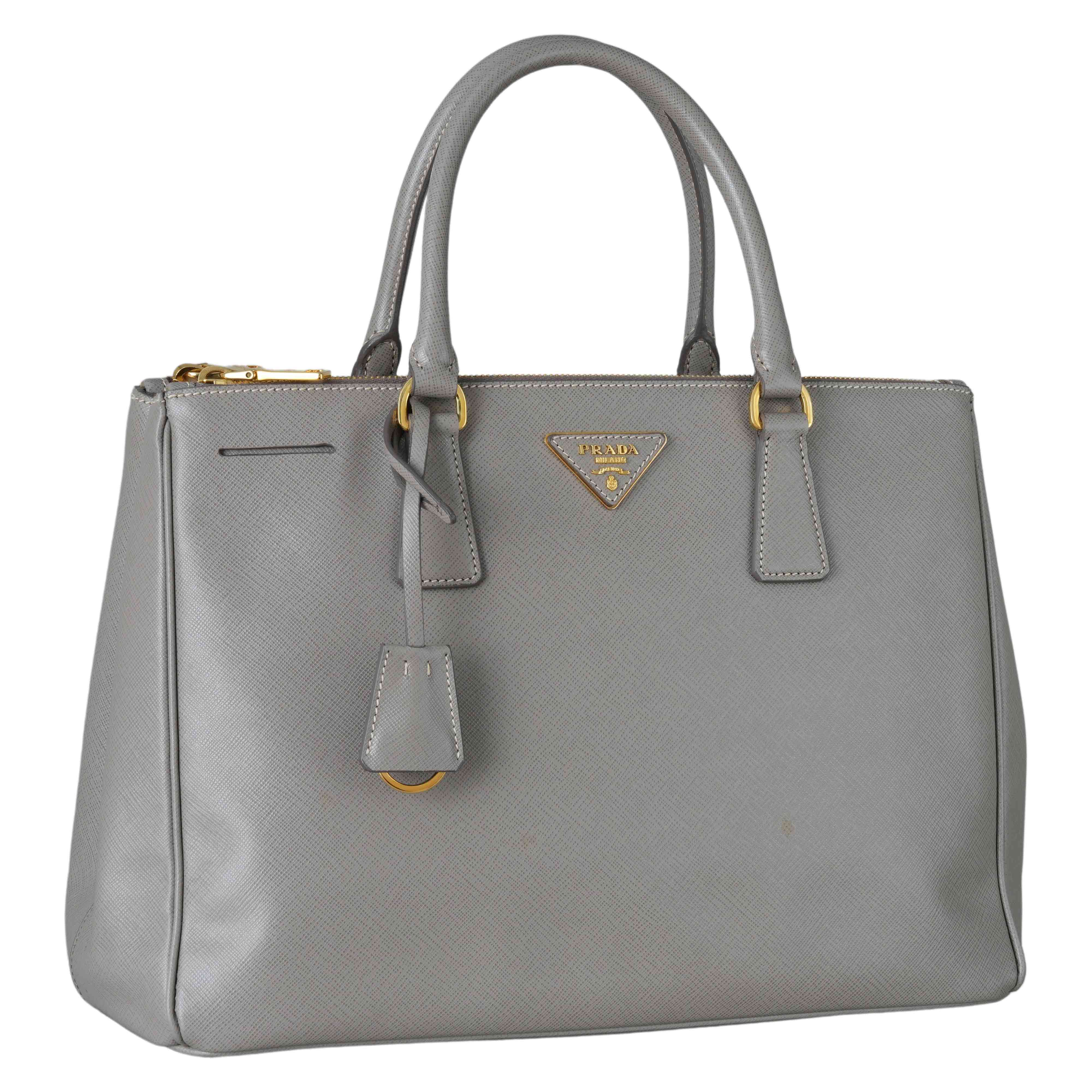 PRADA(USED)프라다 BN2274 사피아노 럭스 토트 겸 숄더백