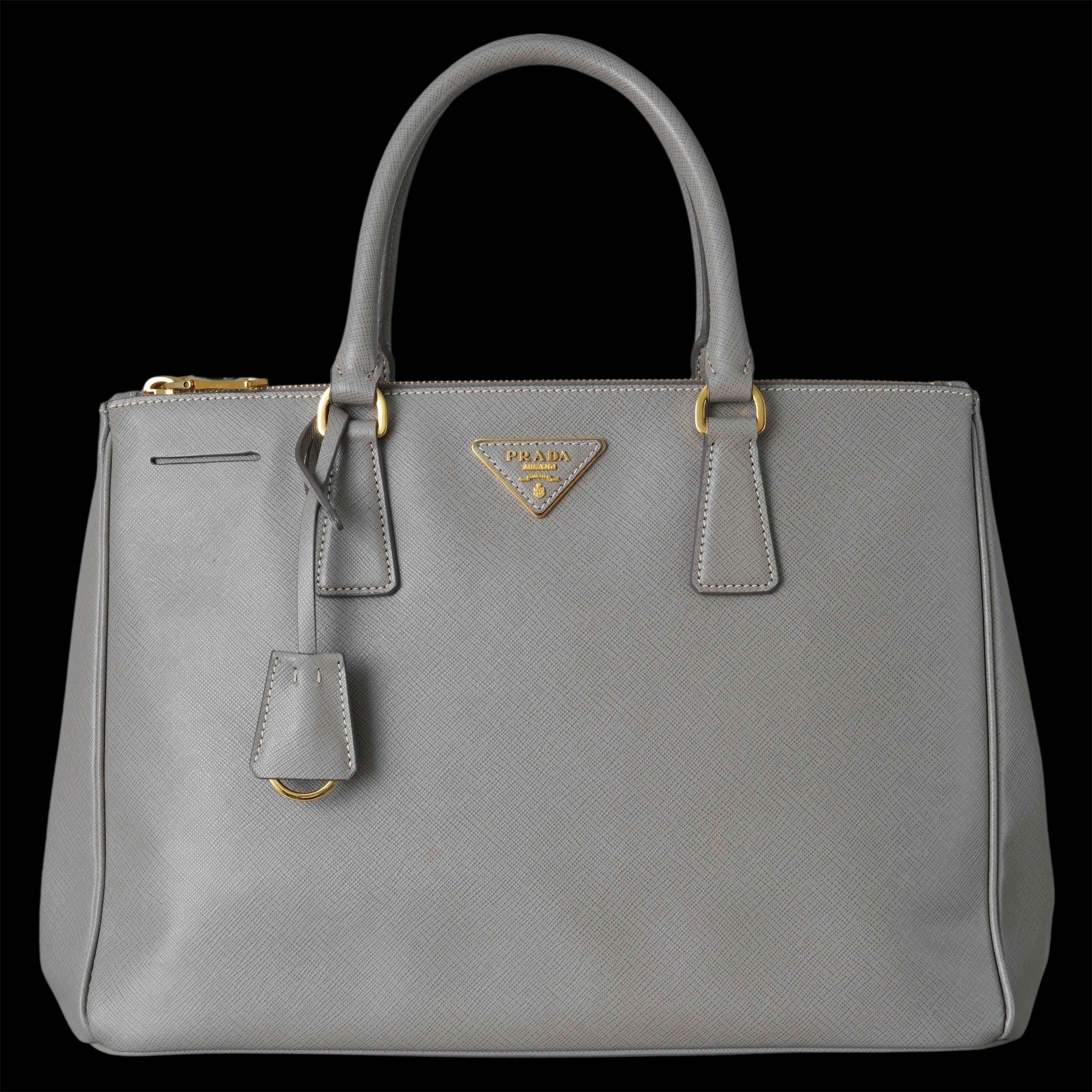 PRADA(USED)프라다 BN2274 사피아노 럭스 토트 겸 숄더백
