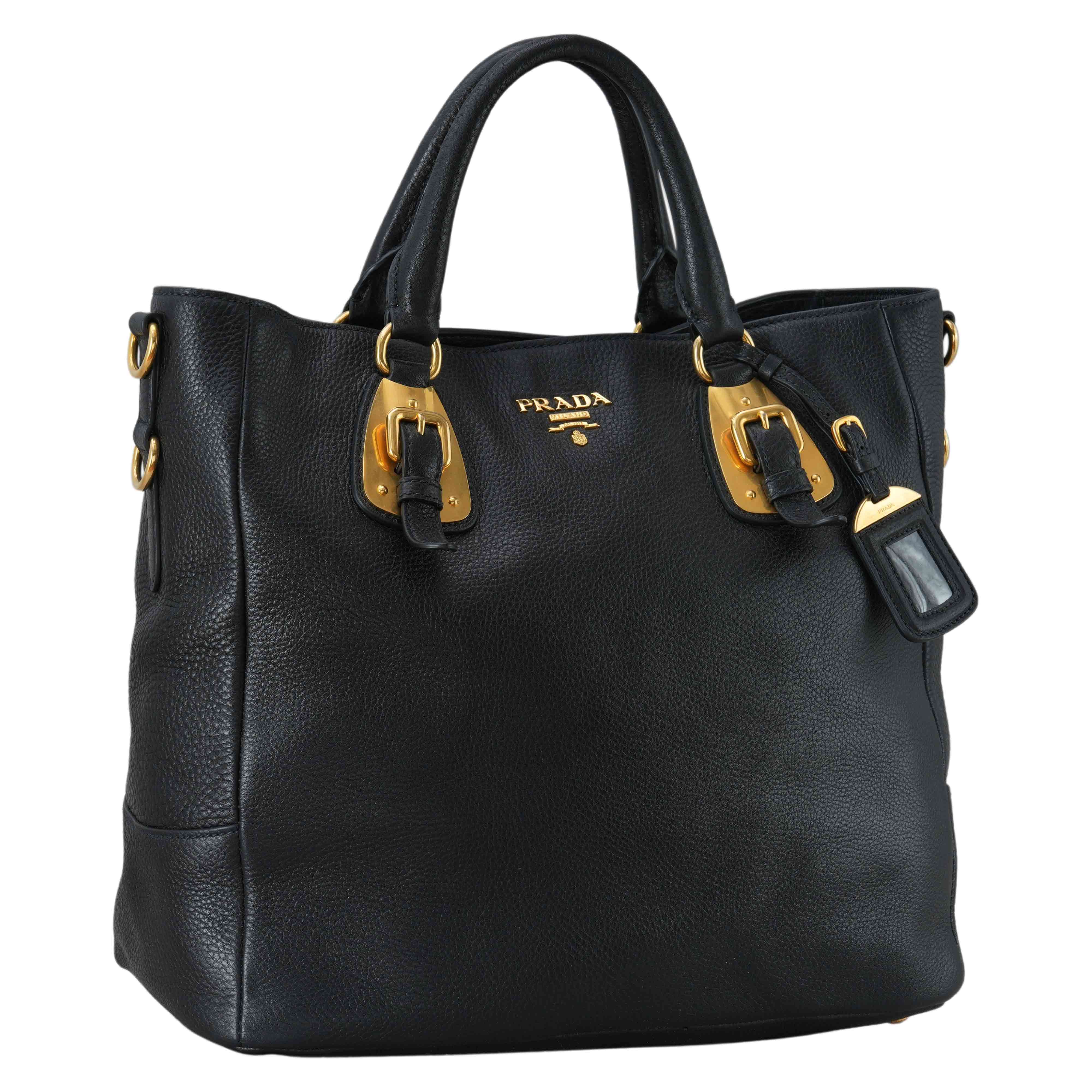 PRADA(USED)프라다 BN2320 비텔로 다이노 토트 겸 숄더백