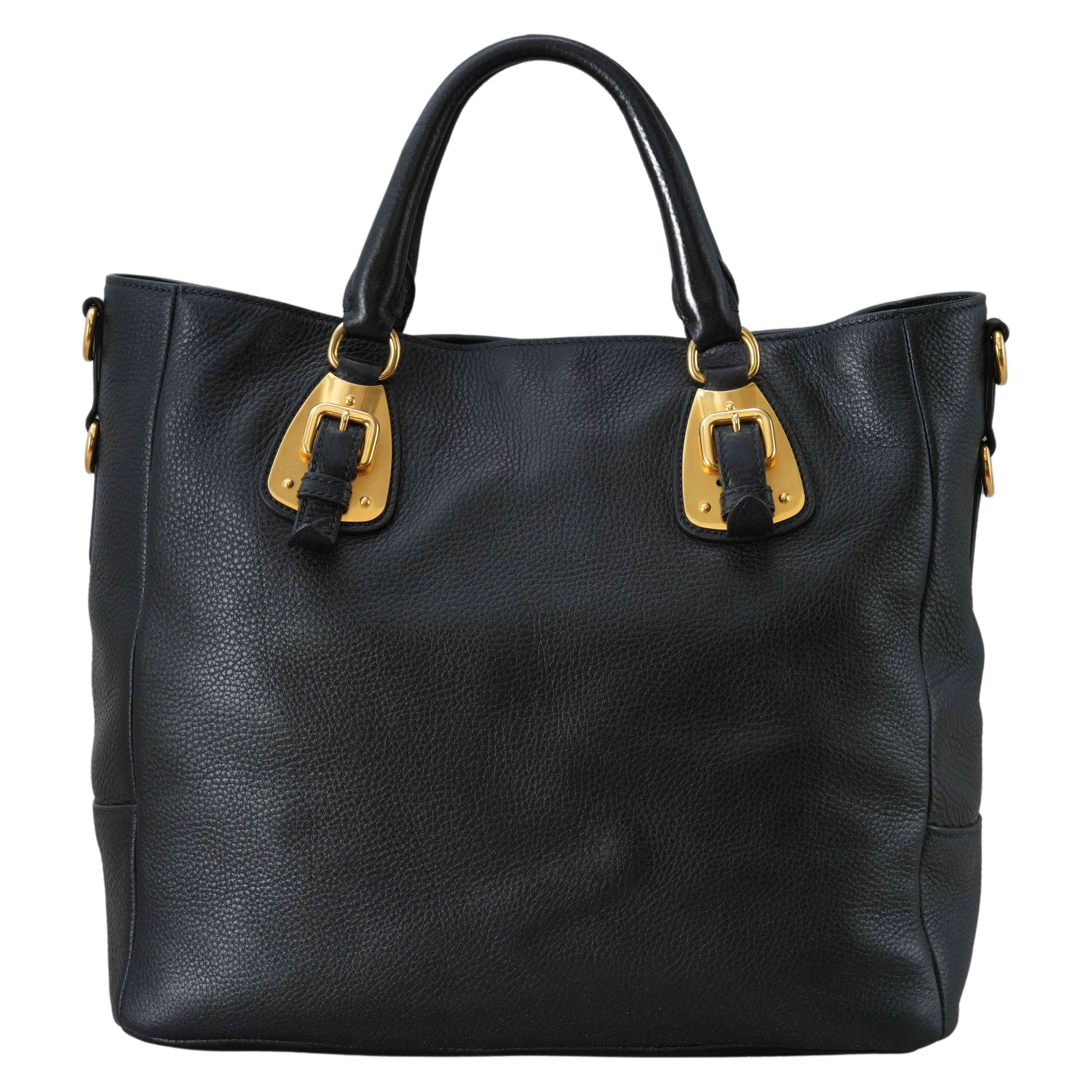 PRADA(USED)프라다 BN2320 비텔로 다이노 토트 겸 숄더백