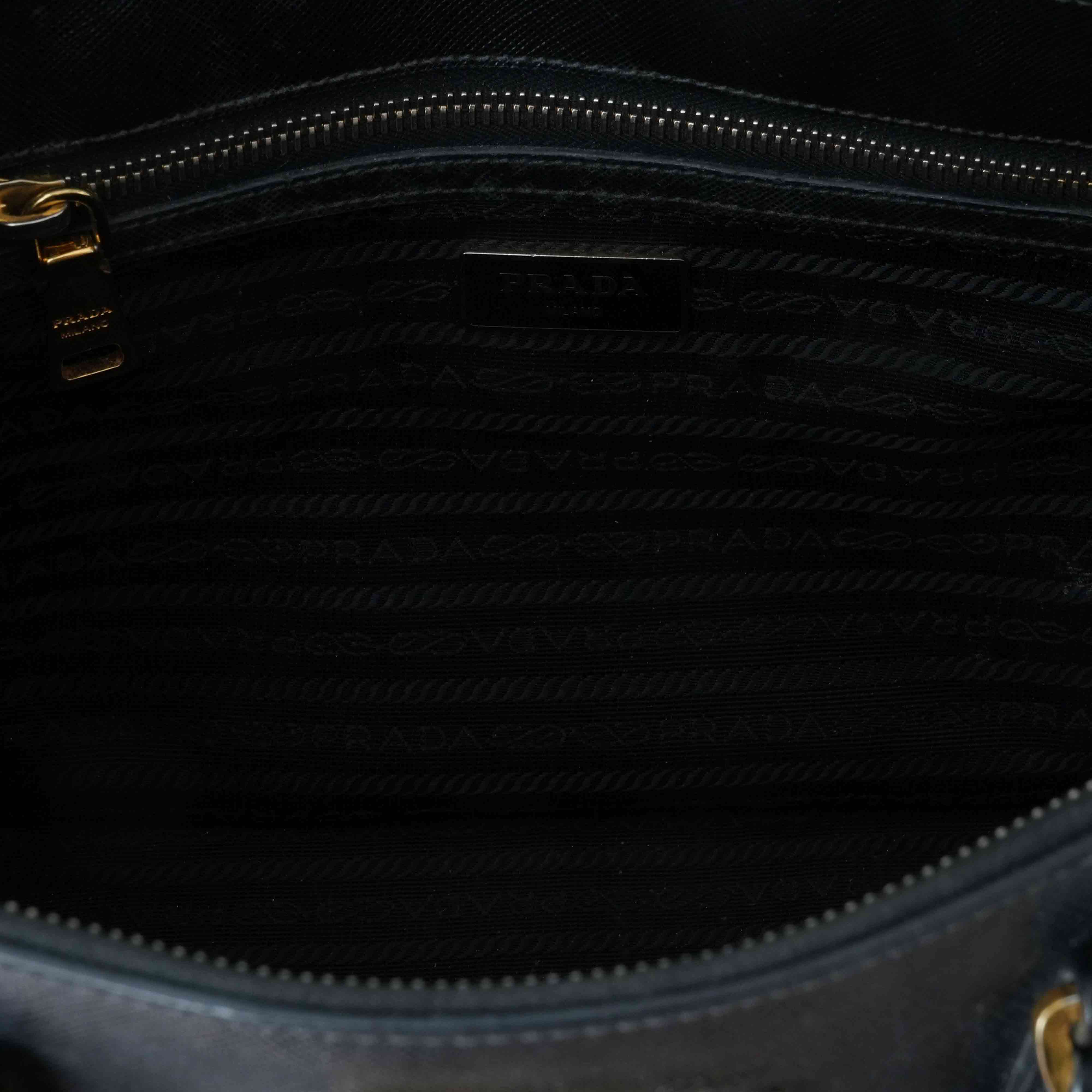 PRADA(USED)프라다 사피아노 럭스 토트 겸 숄더백