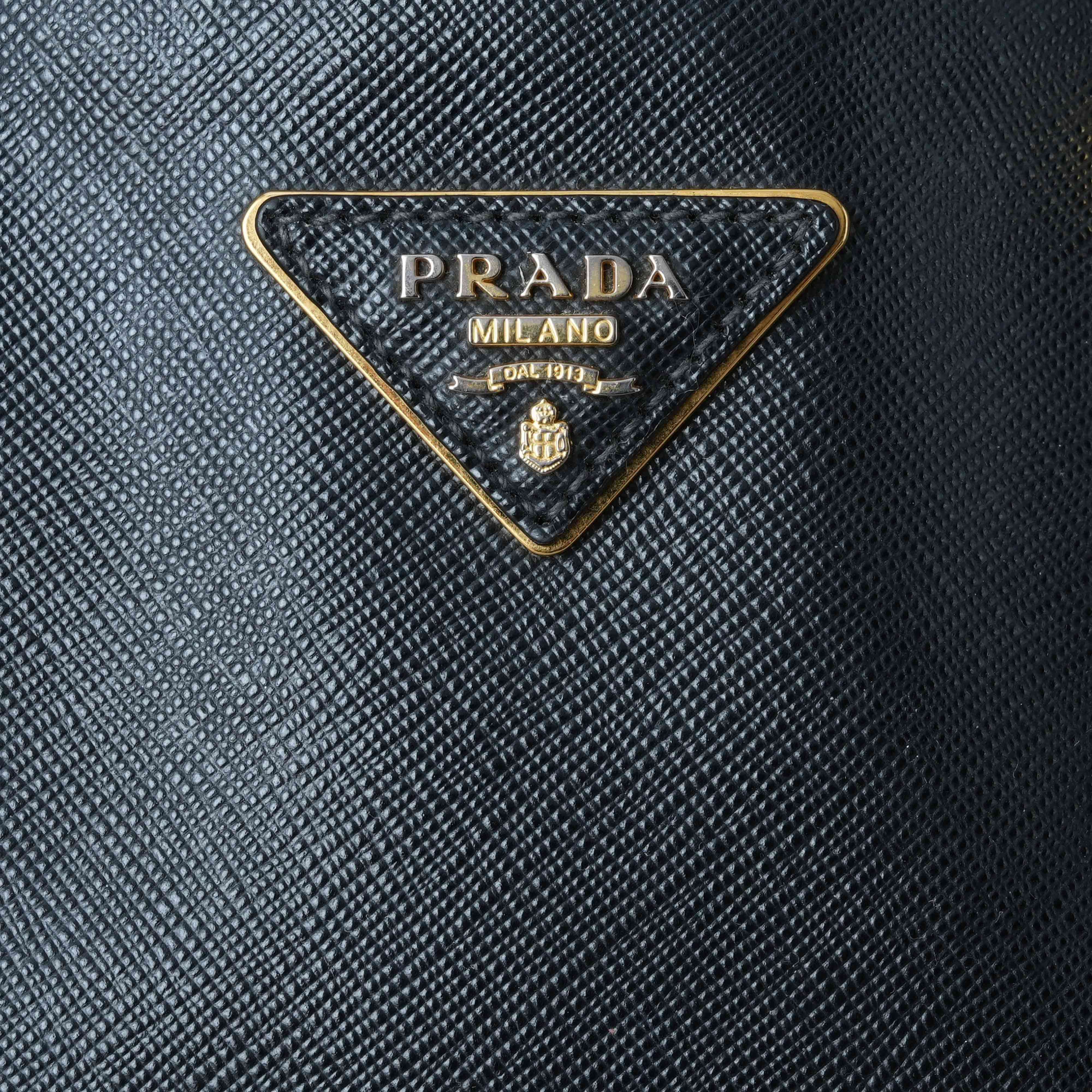 PRADA(USED)프라다 사피아노 럭스 토트 겸 숄더백