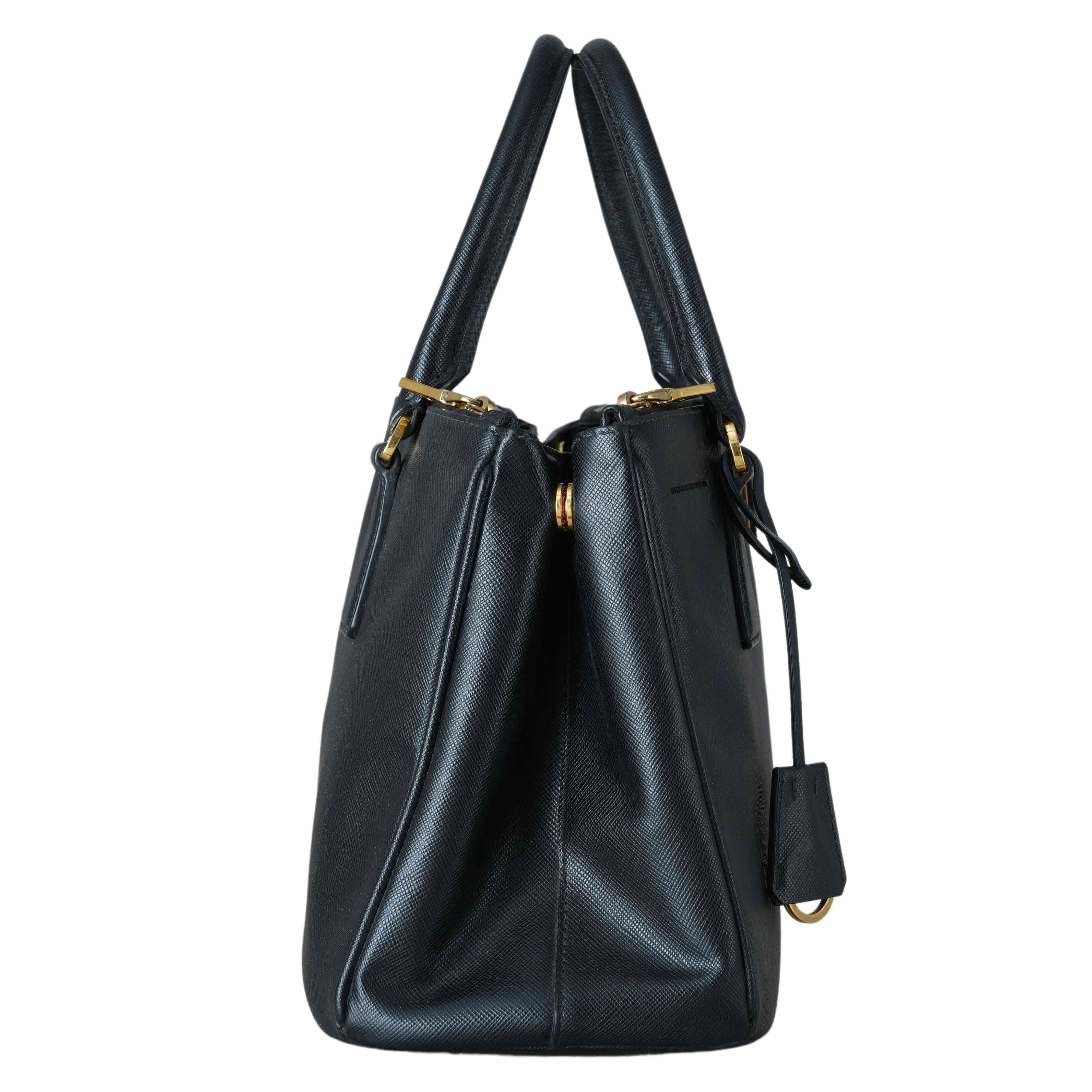 PRADA(USED)프라다 사피아노 럭스 토트 겸 숄더백