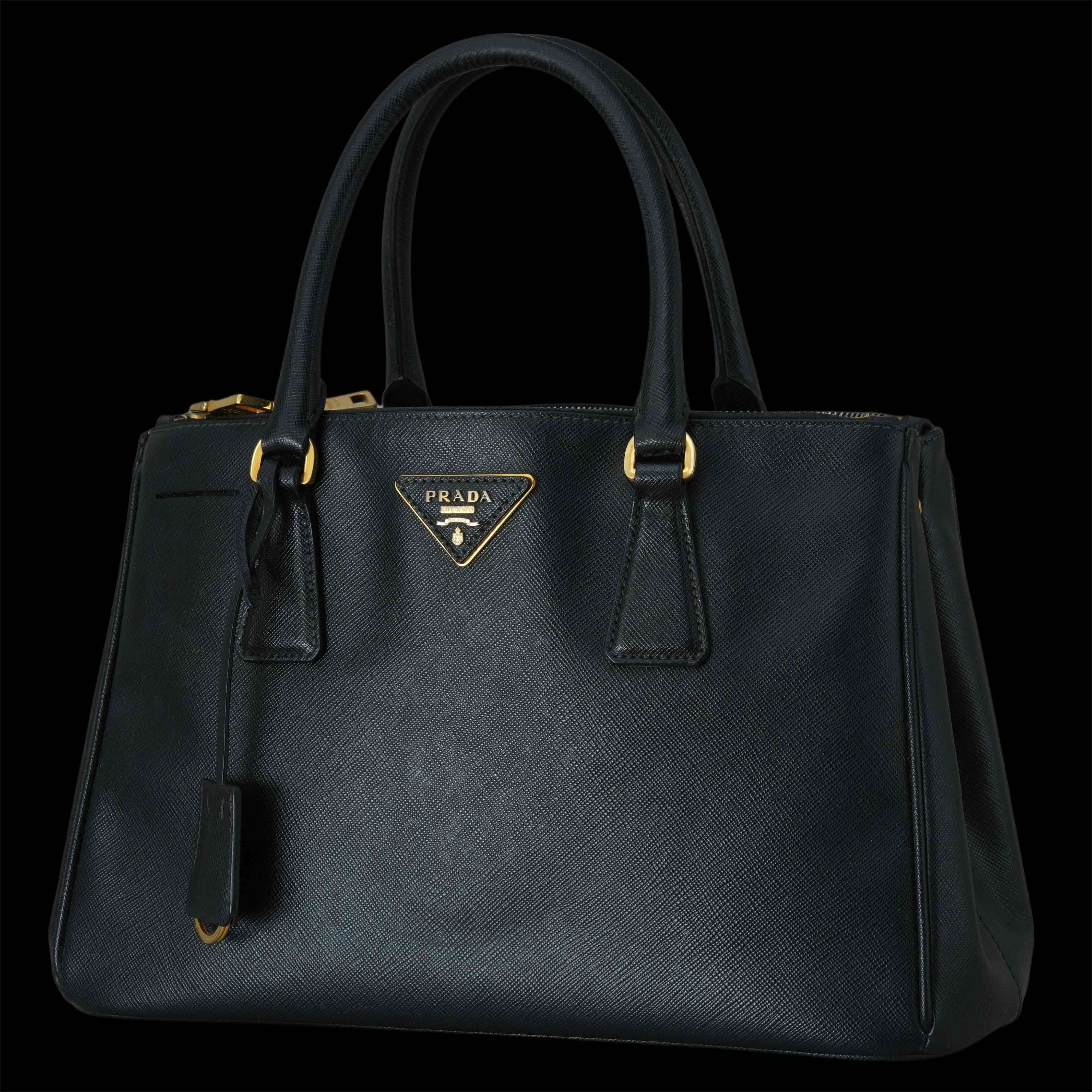 PRADA(USED)프라다 사피아노 럭스 토트 겸 숄더백