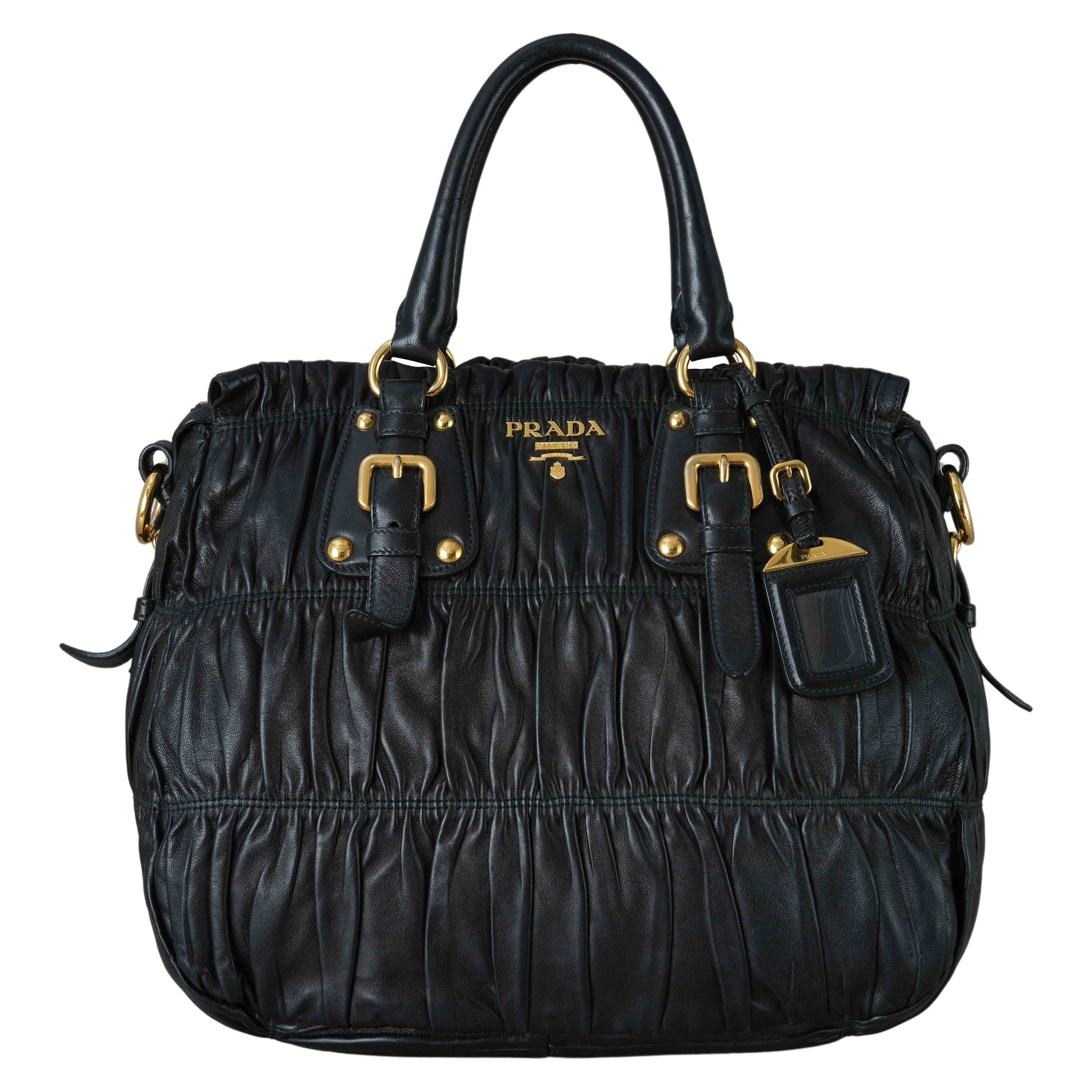 PRADA(USED)프라다 고프레 토트겸 숄더백