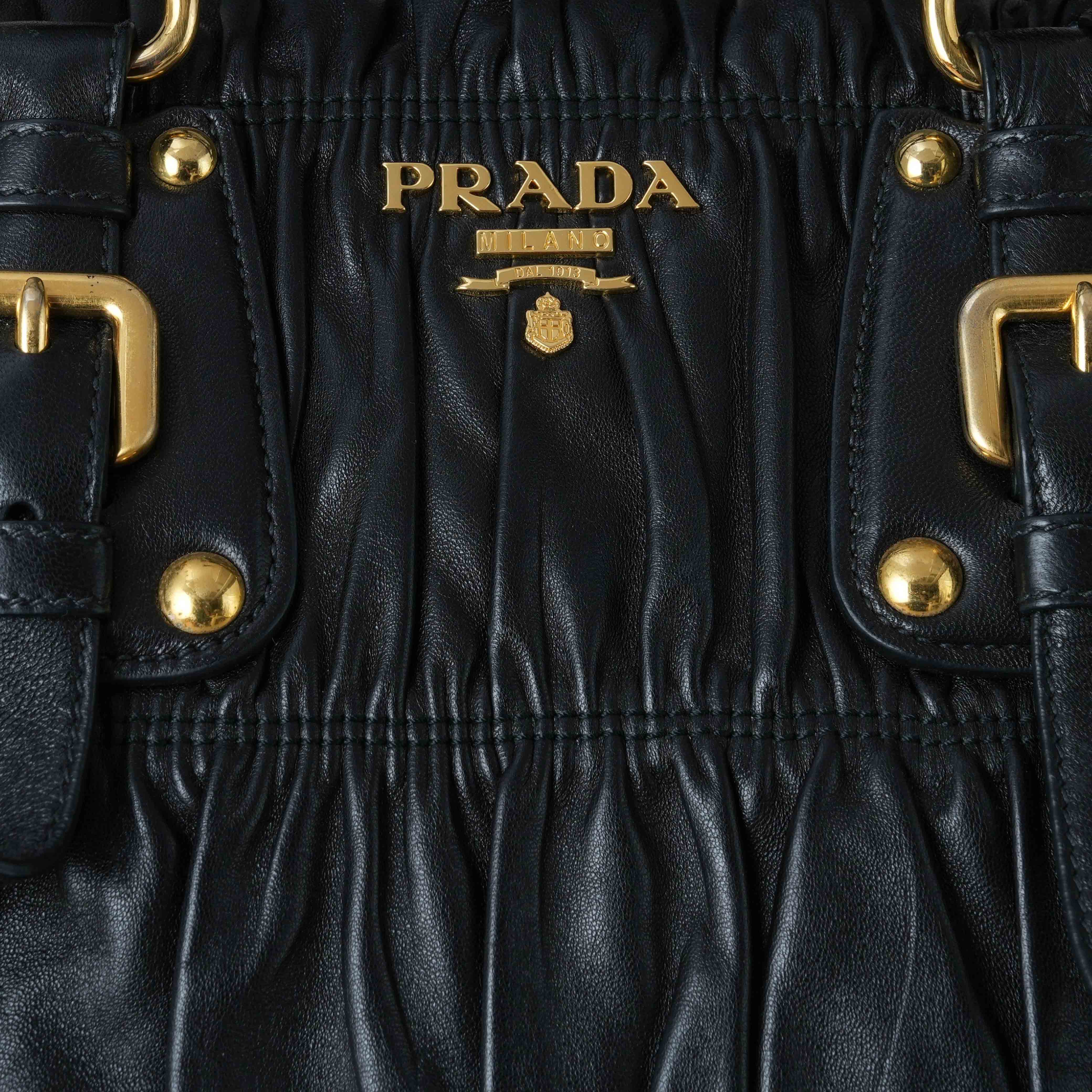 PRADA(USED)프라다 고프레 토트겸 숄더백