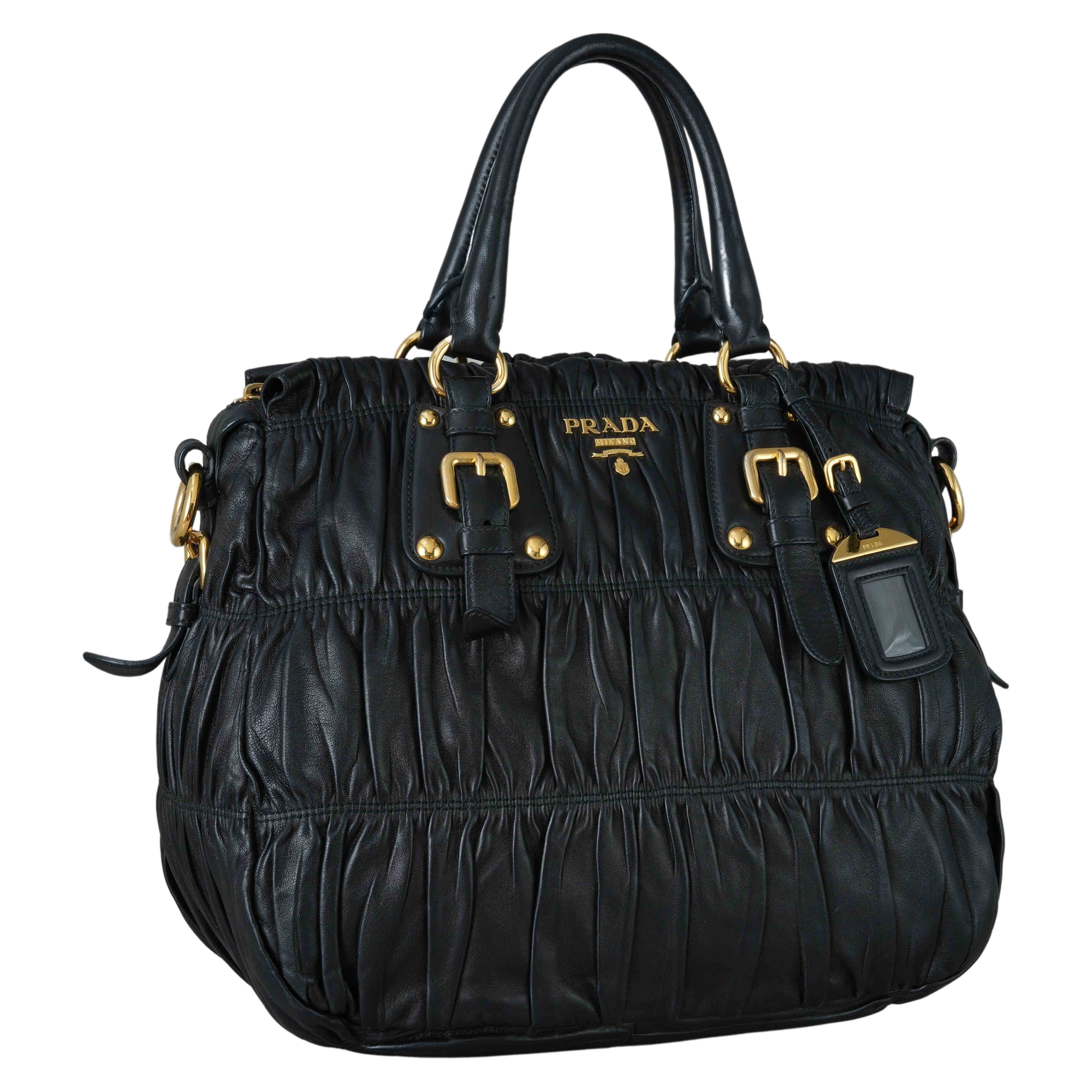 PRADA(USED)프라다 고프레 토트겸 숄더백