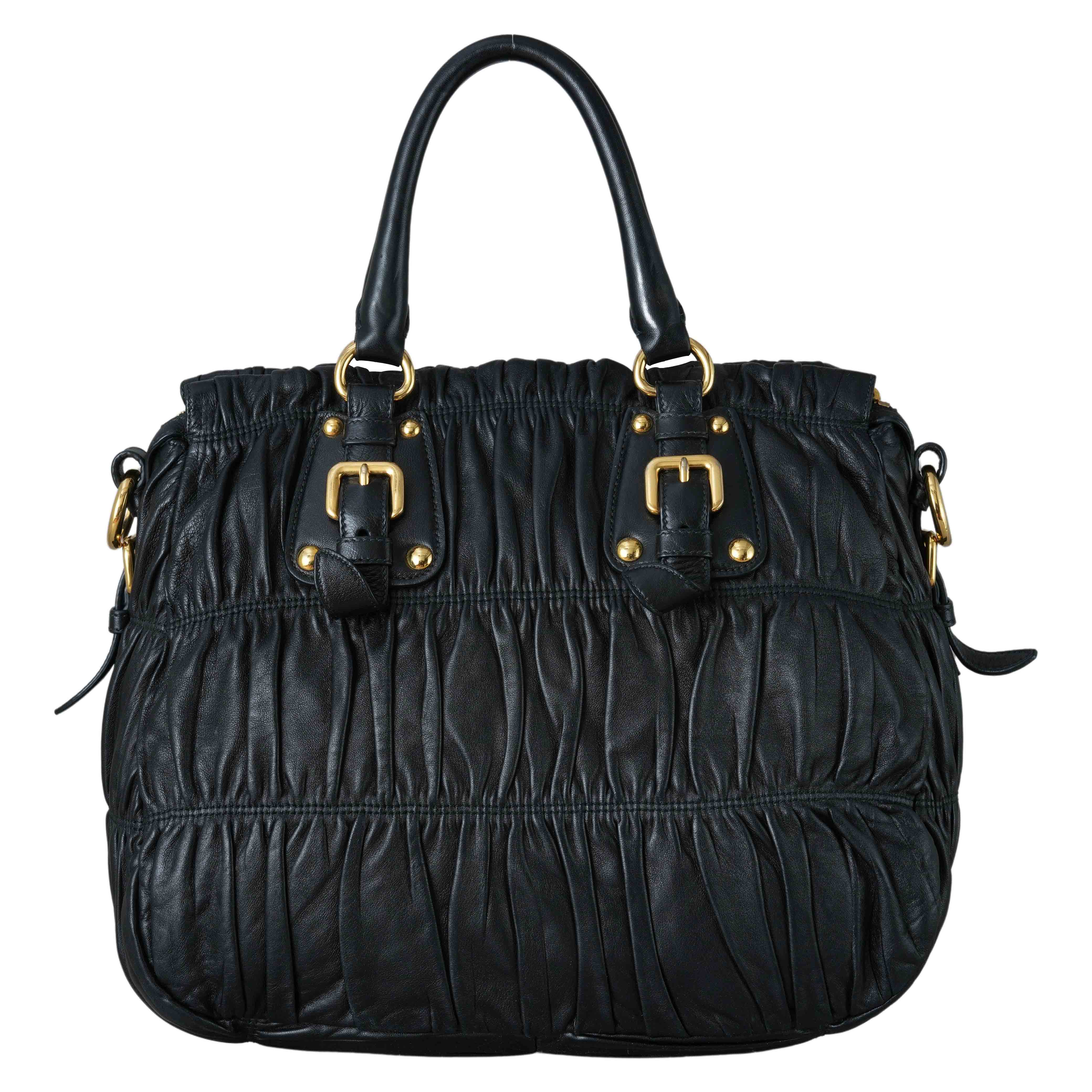 PRADA(USED)프라다 고프레 토트겸 숄더백