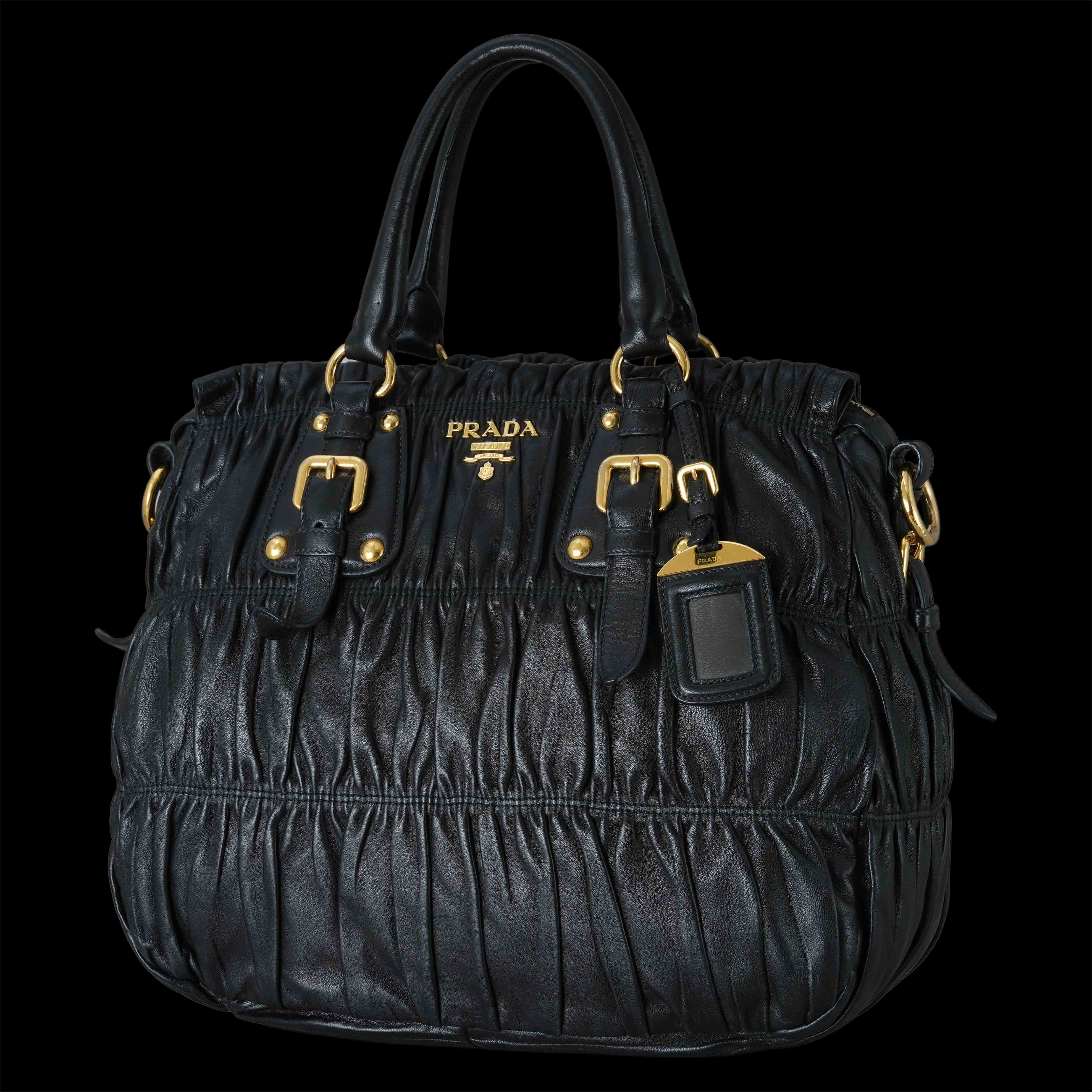 PRADA(USED)프라다 고프레 토트겸 숄더백