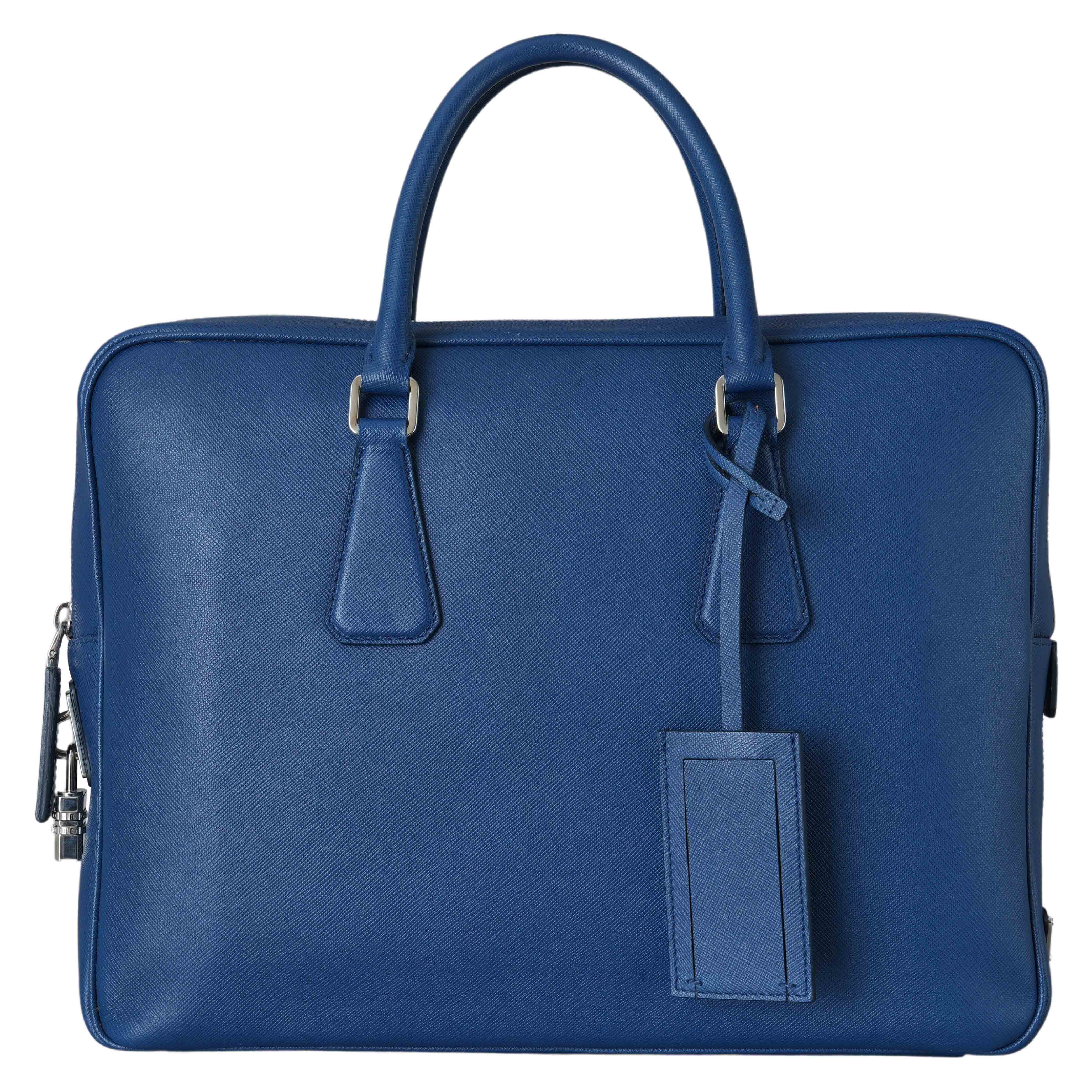 PRADA(USED)프라다 VS0363 사피아노 브리프케이스