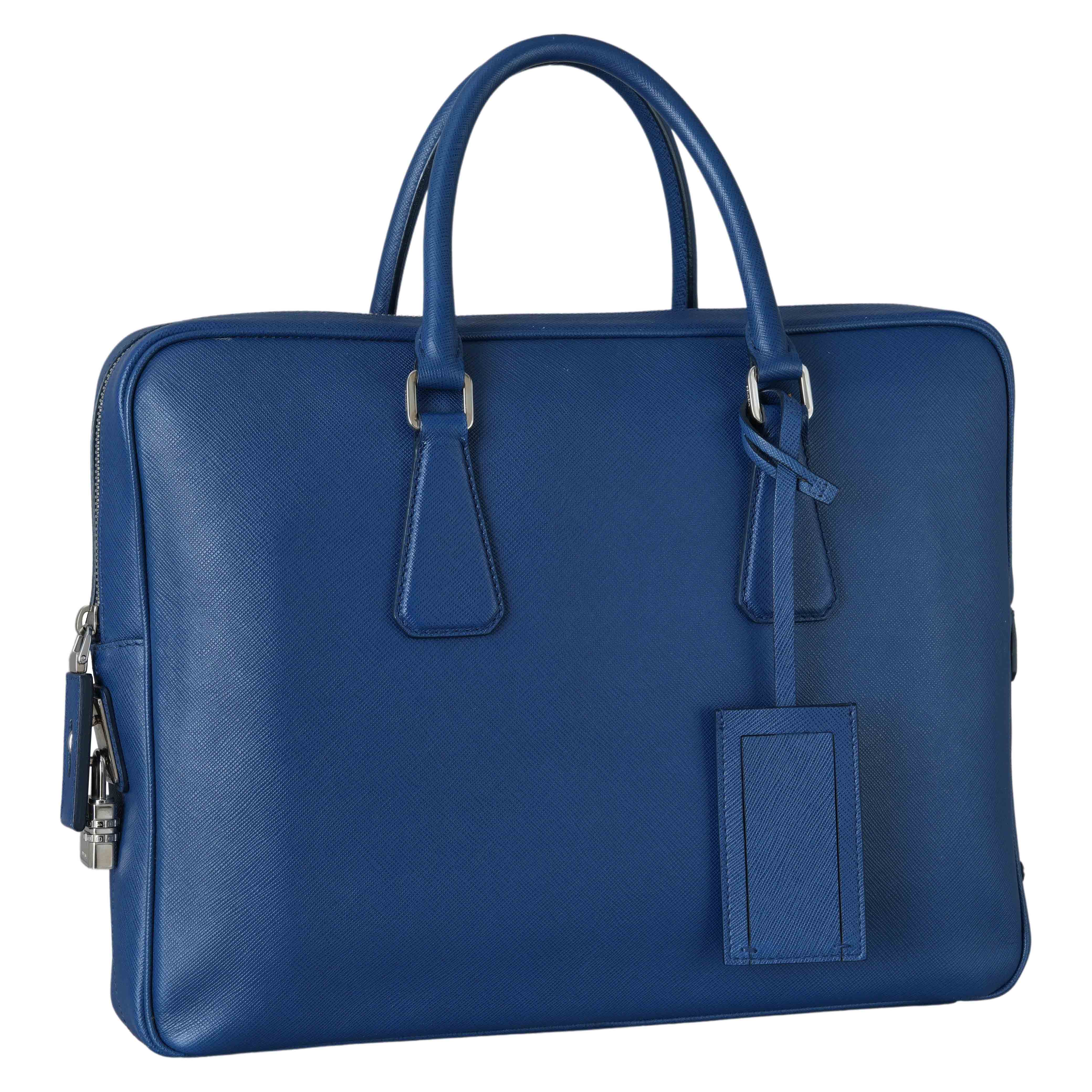 PRADA(USED)프라다 VS0363 사피아노 브리프케이스