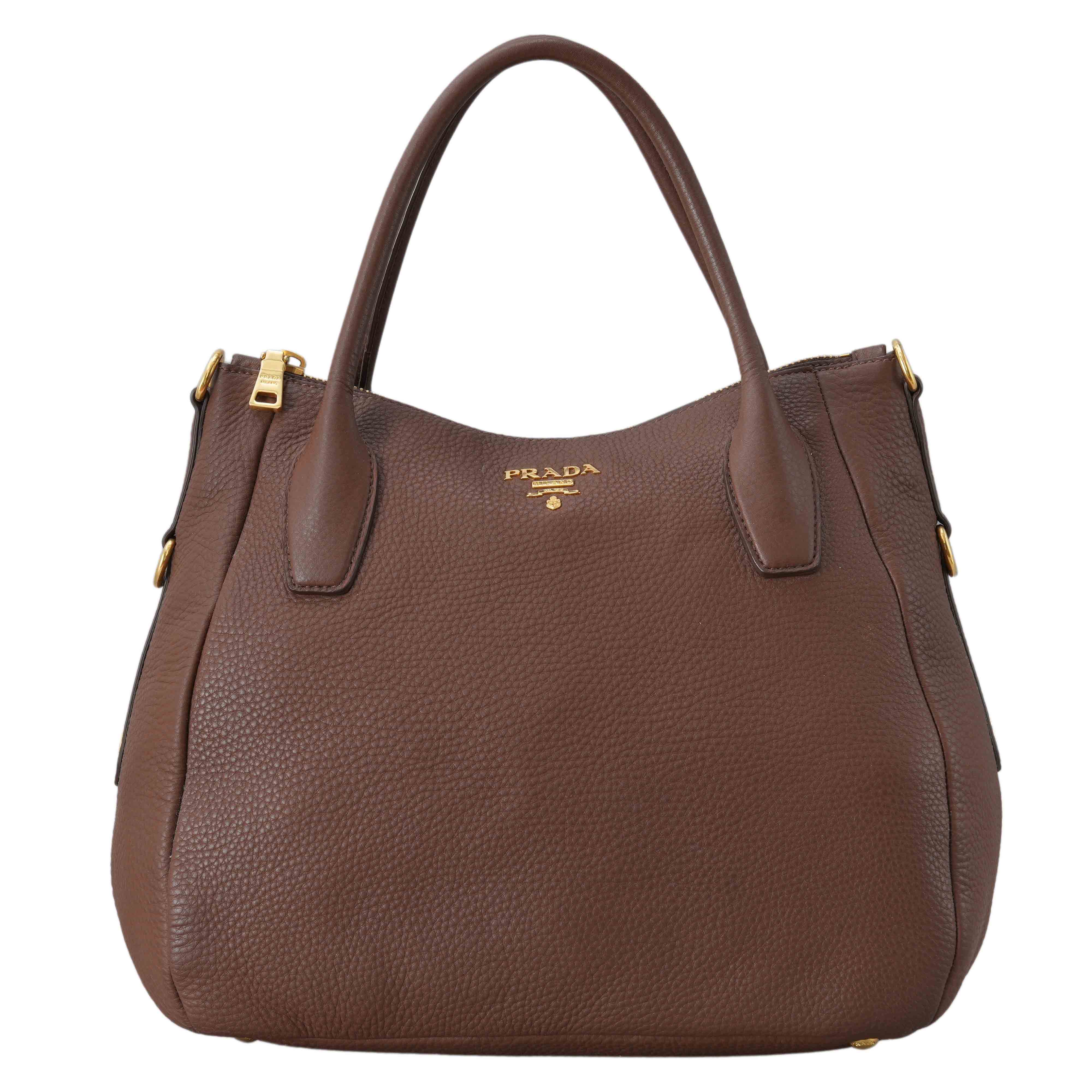 PRADA(USED)프라다 비텔로 다이노 토트겸 숄더백