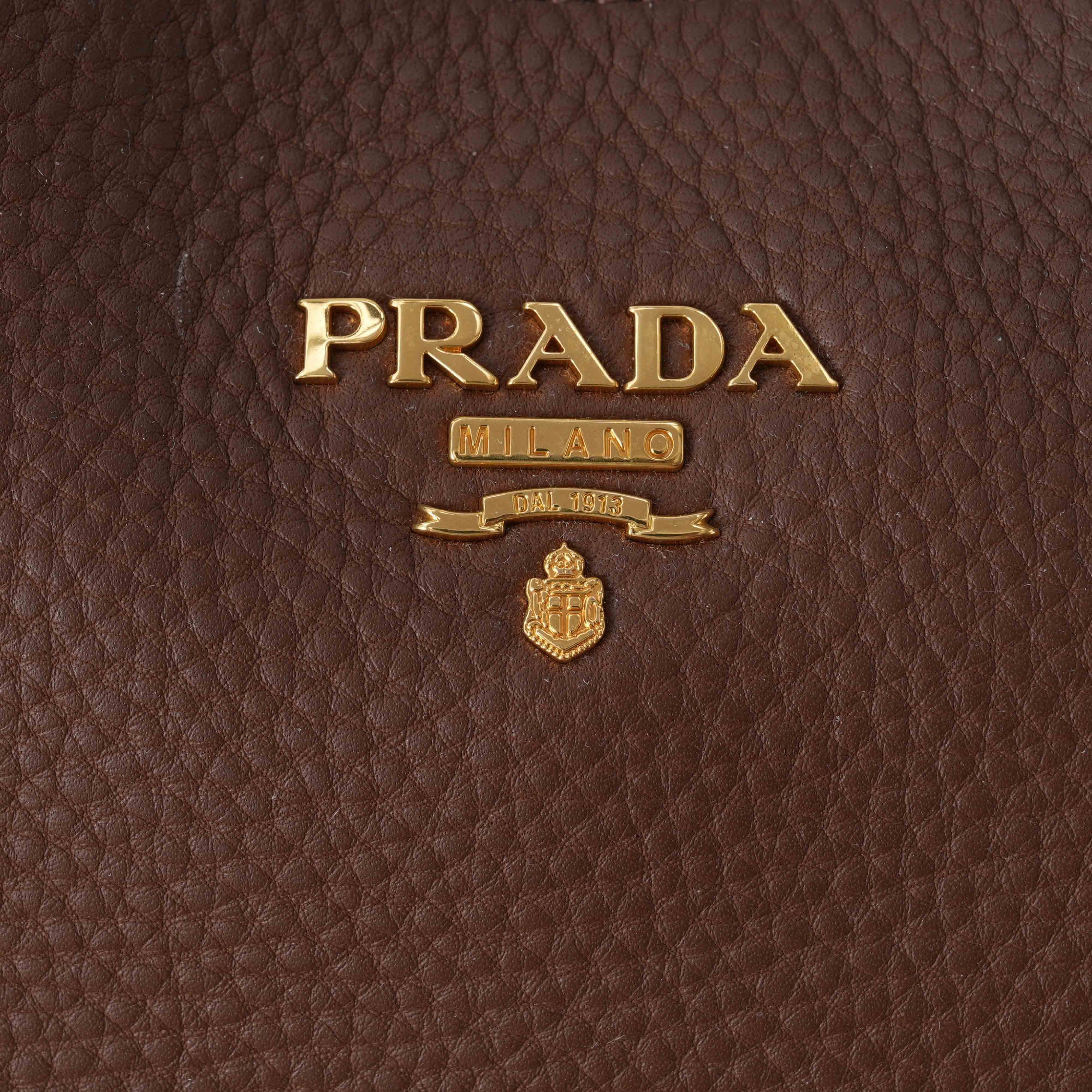 PRADA(USED)프라다 비텔로 다이노 토트겸 숄더백