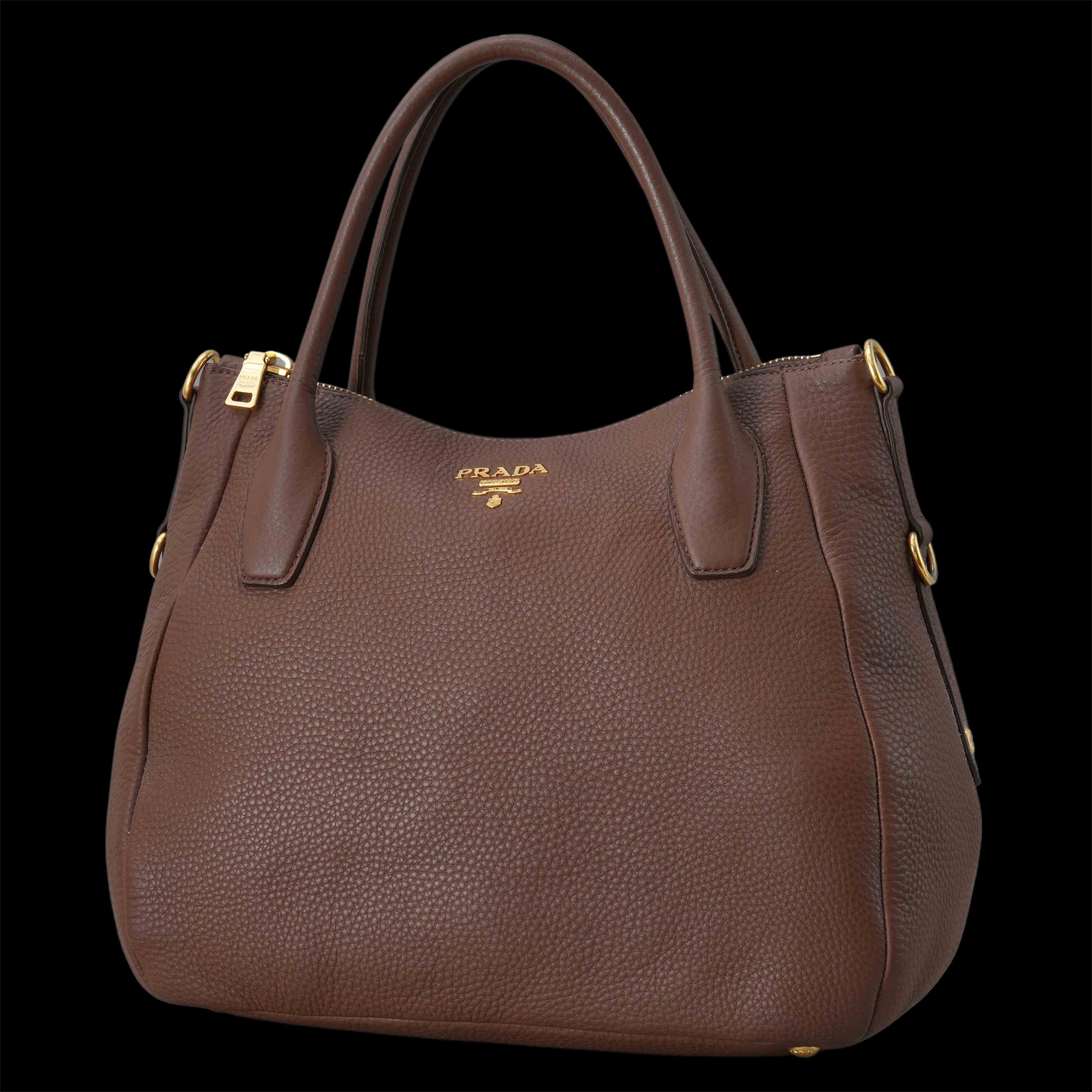PRADA(USED)프라다 비텔로 다이노 토트겸 숄더백