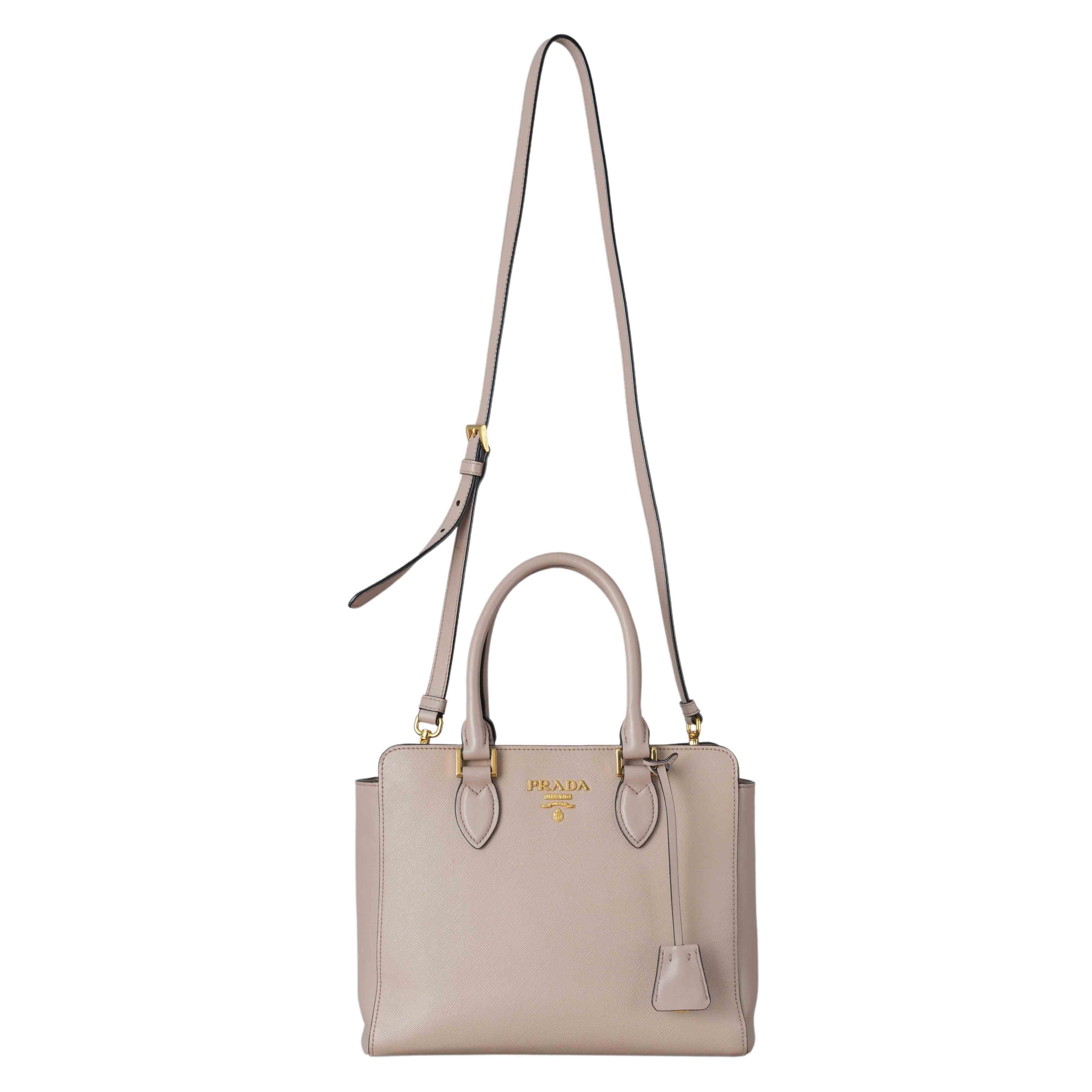 PRADA(USED)프라다 사피아노 투웨이 토트겸 숄더백