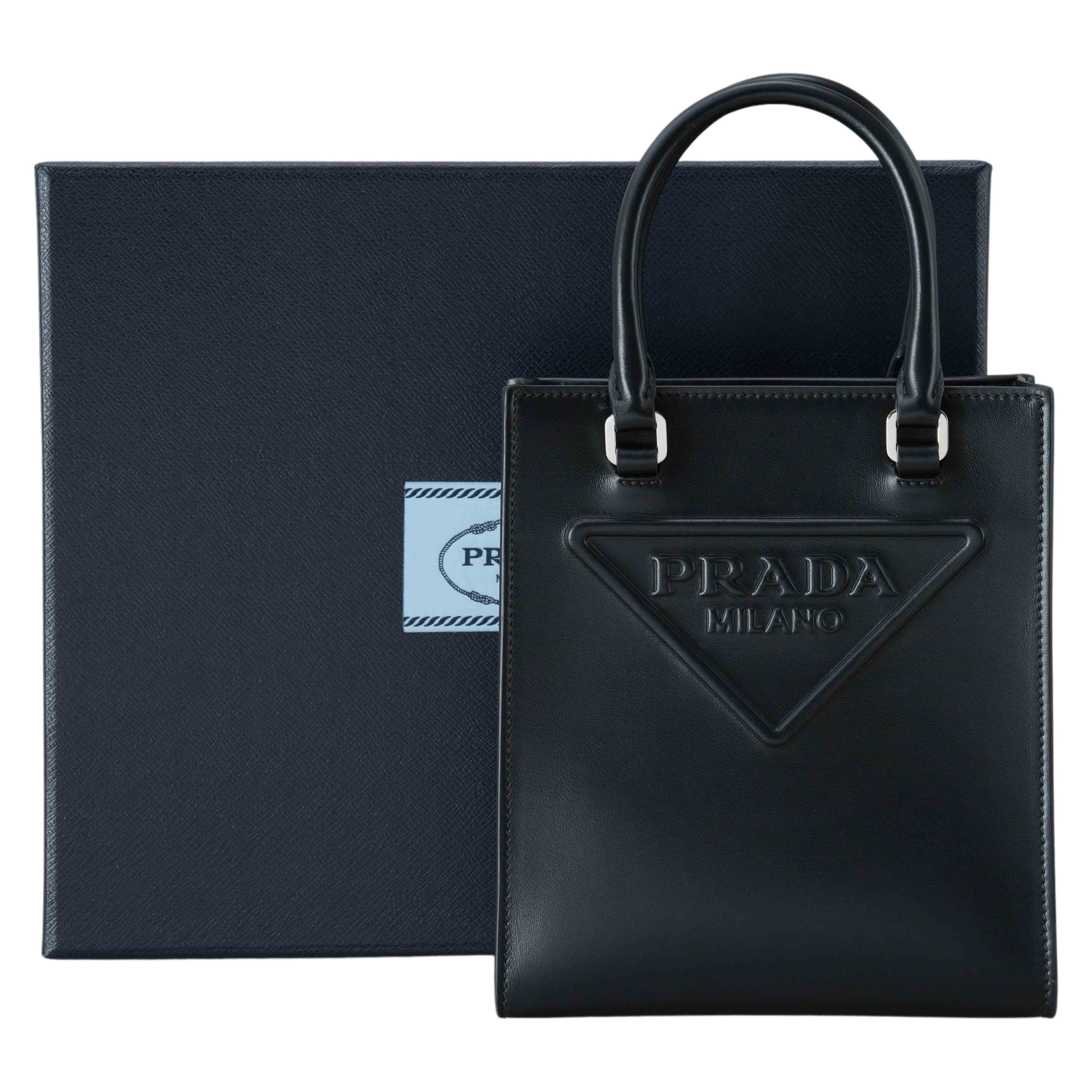 PRADA(USED)프라다 1BA333 트라이앵글 토트겸 숄더백