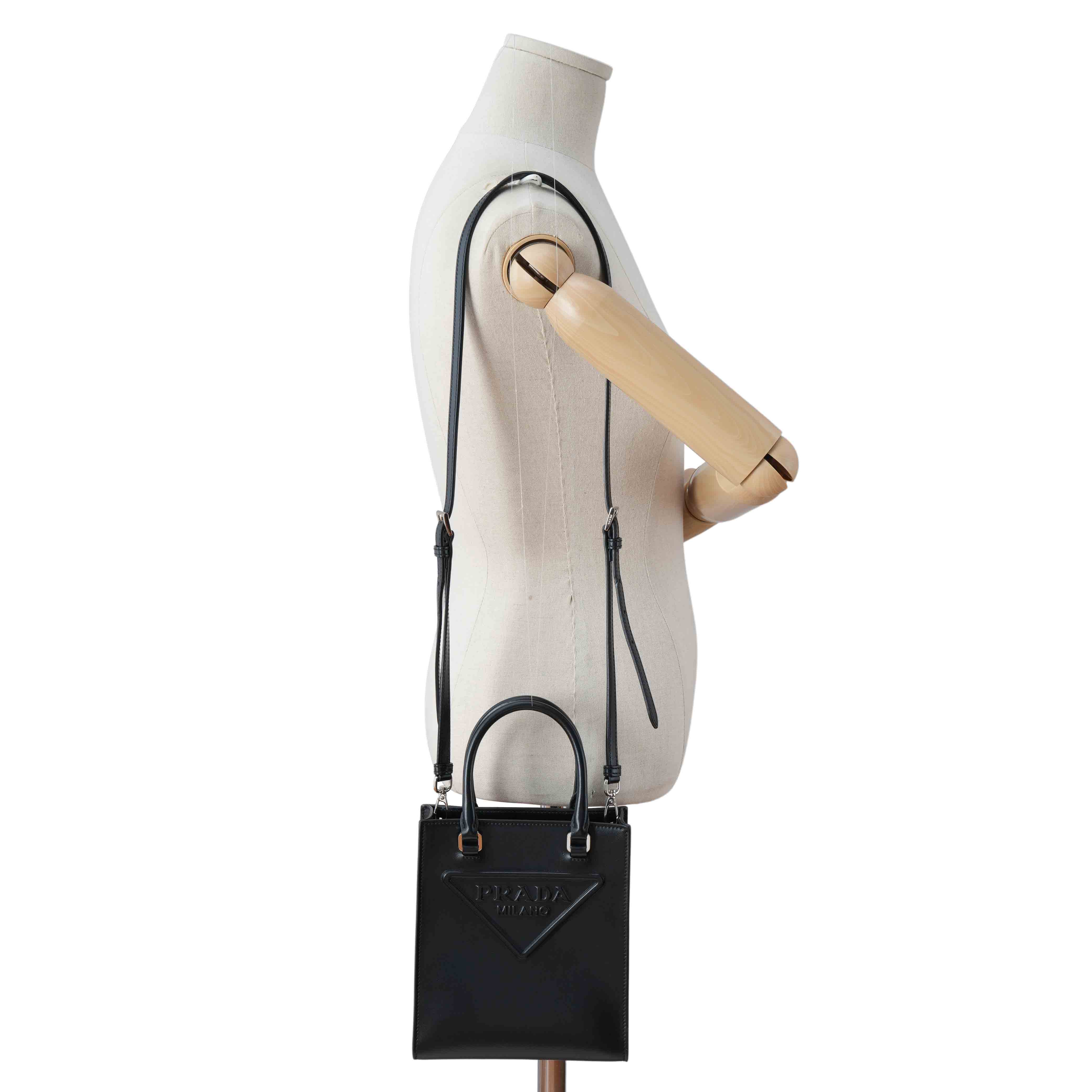 PRADA(USED)프라다 1BA333 트라이앵글 토트겸 숄더백